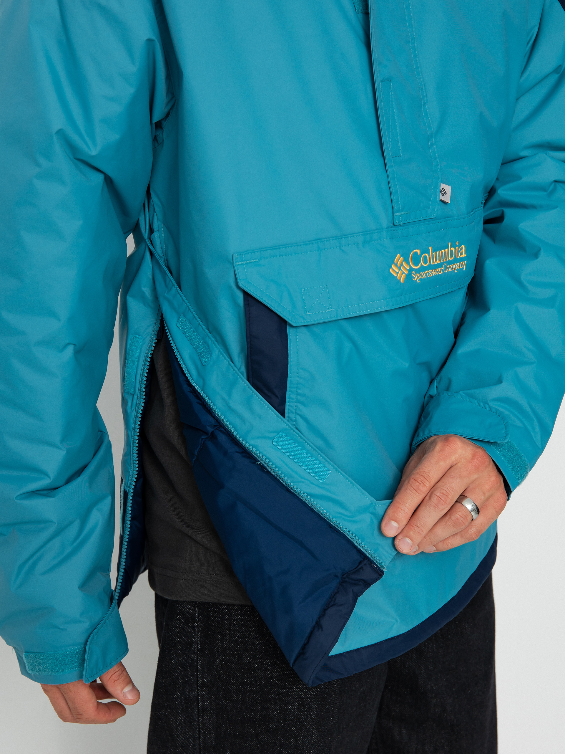 Columbia Challenger Pullover Jacke (shasta/collegiate navy)