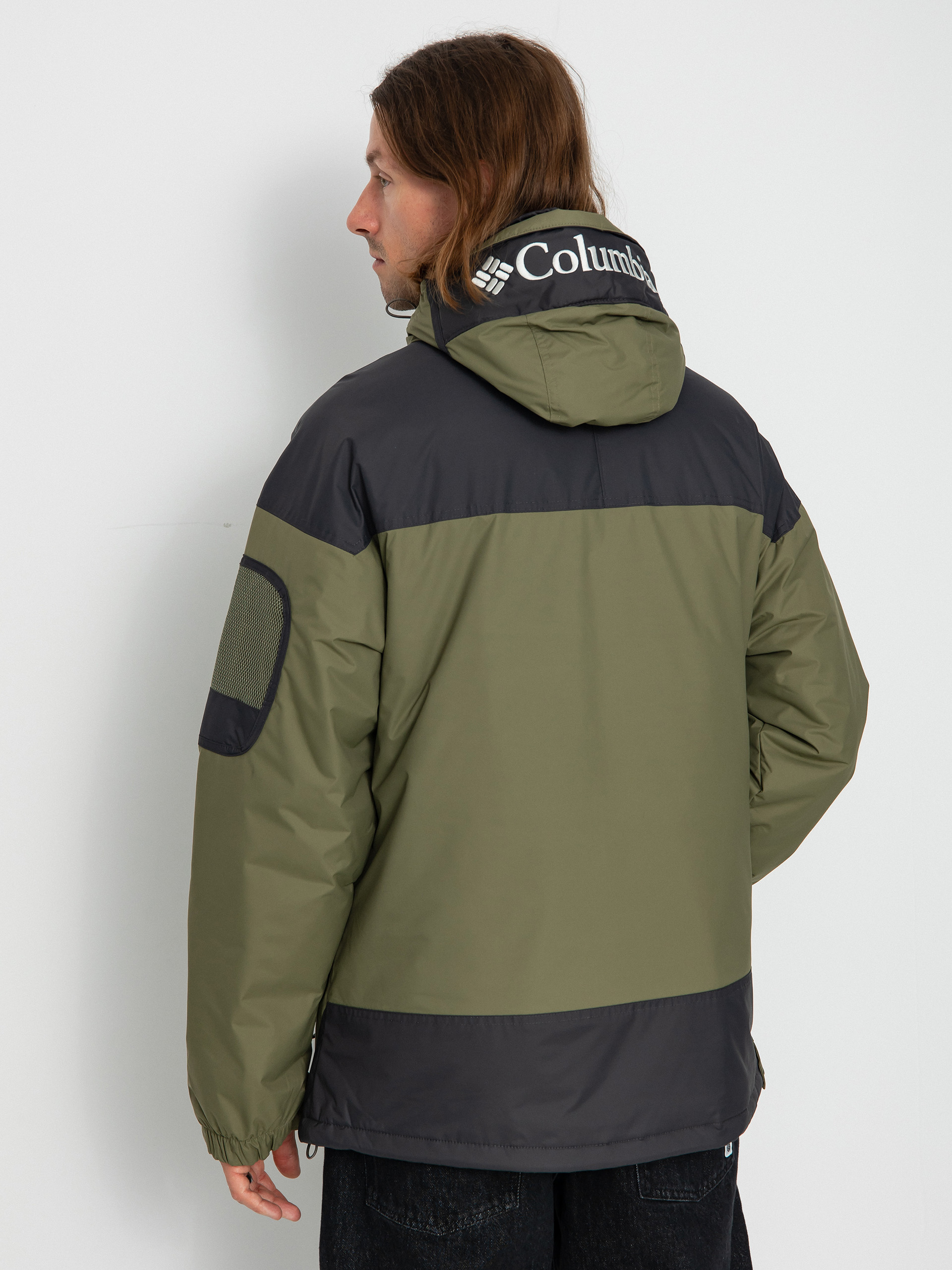 Columbia Challenger Pullover Jacke (stone green/shark)