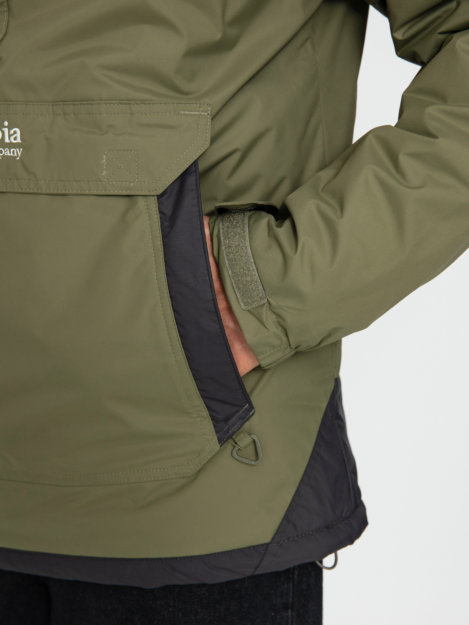 Columbia Challenger Pullover Jacke (stone green/shark)
