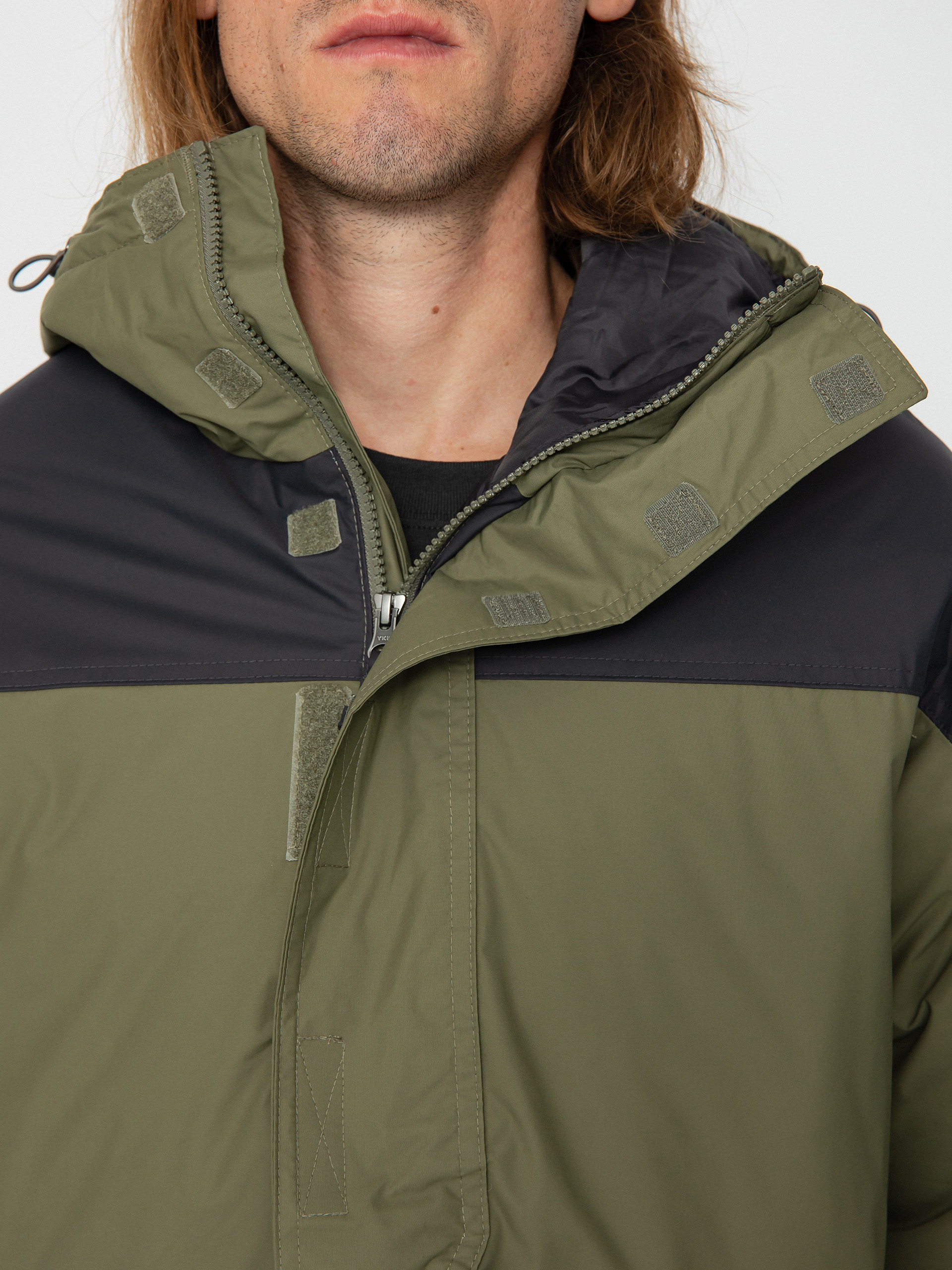 Columbia Challenger Pullover Jacke (stone green/shark)
