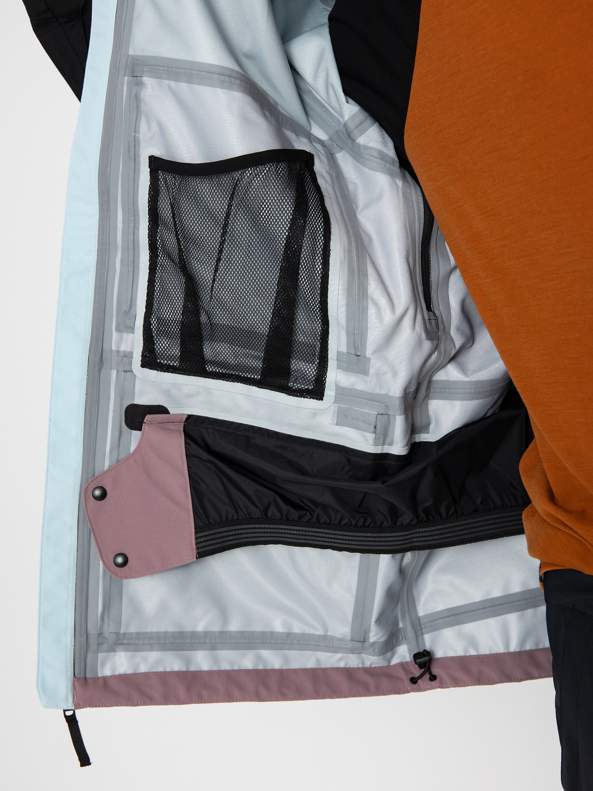 Herren The North Face Dragline Snowboardjacke (icecap blue/fawn grey)