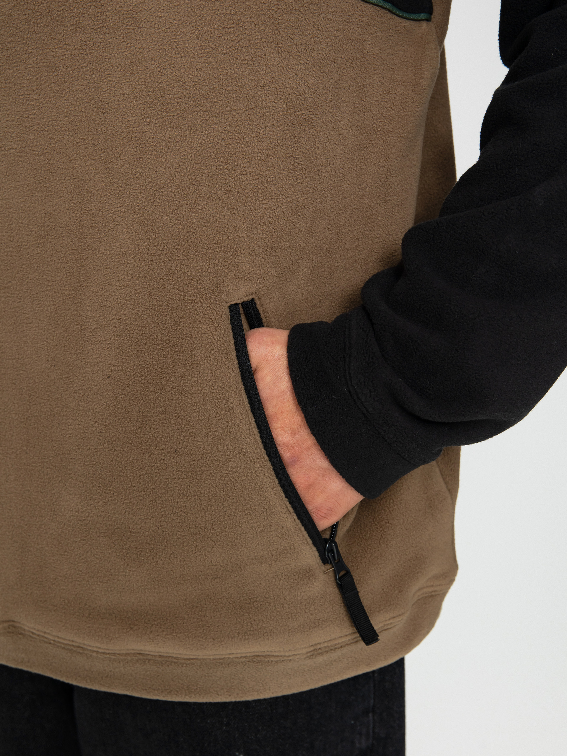 Mens Quiksilver Powder Chaser Fleece  (cub)