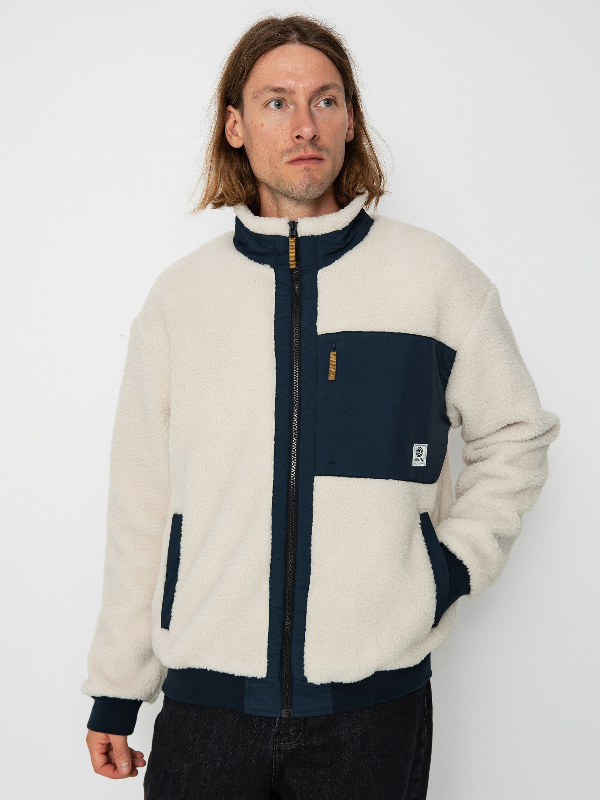 Element Oak Sherpa Jacke (egret)