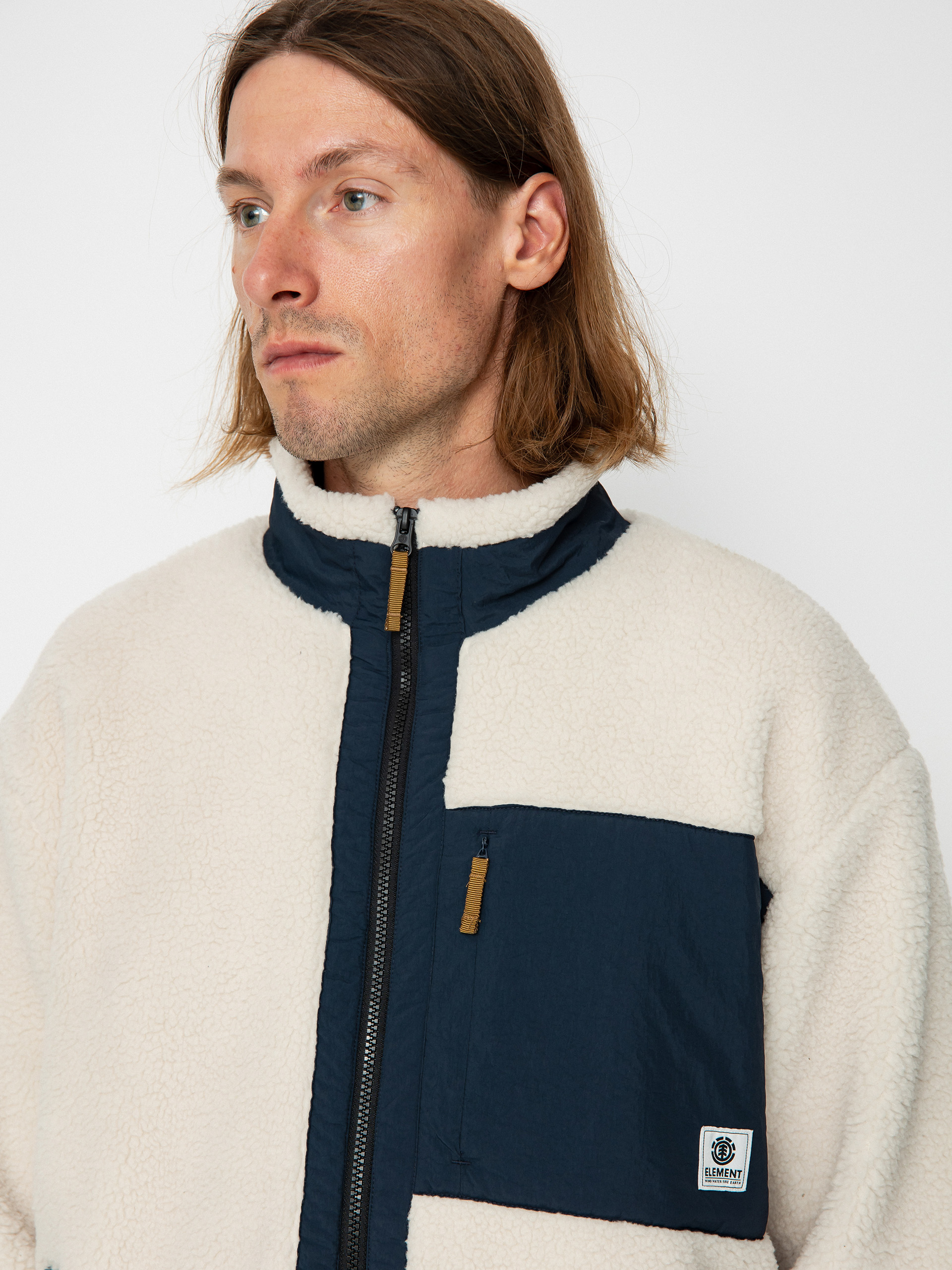 Element Oak Sherpa Jacke (egret)