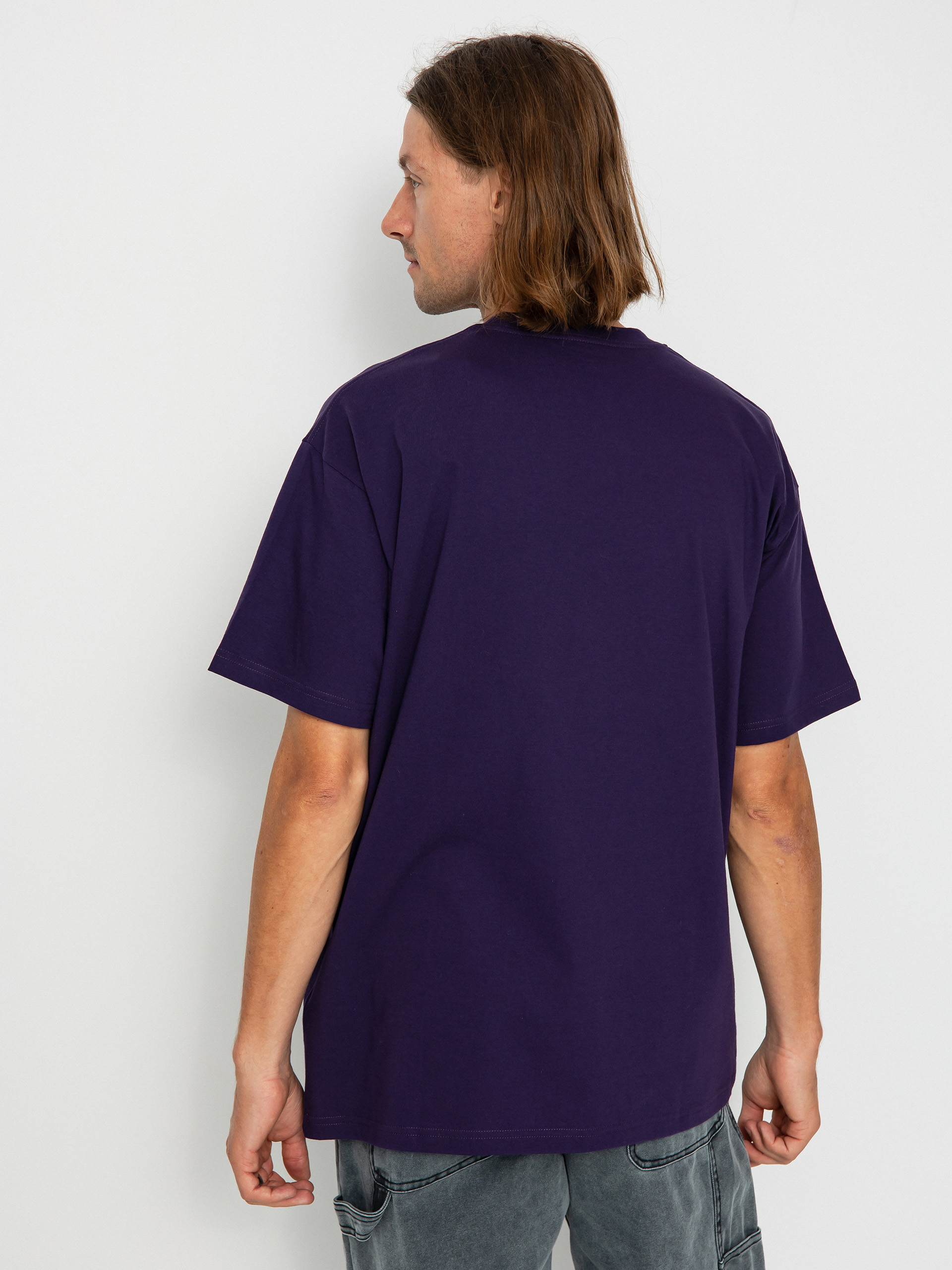 Carhartt WIP Spin Script T-shirt (cassis)