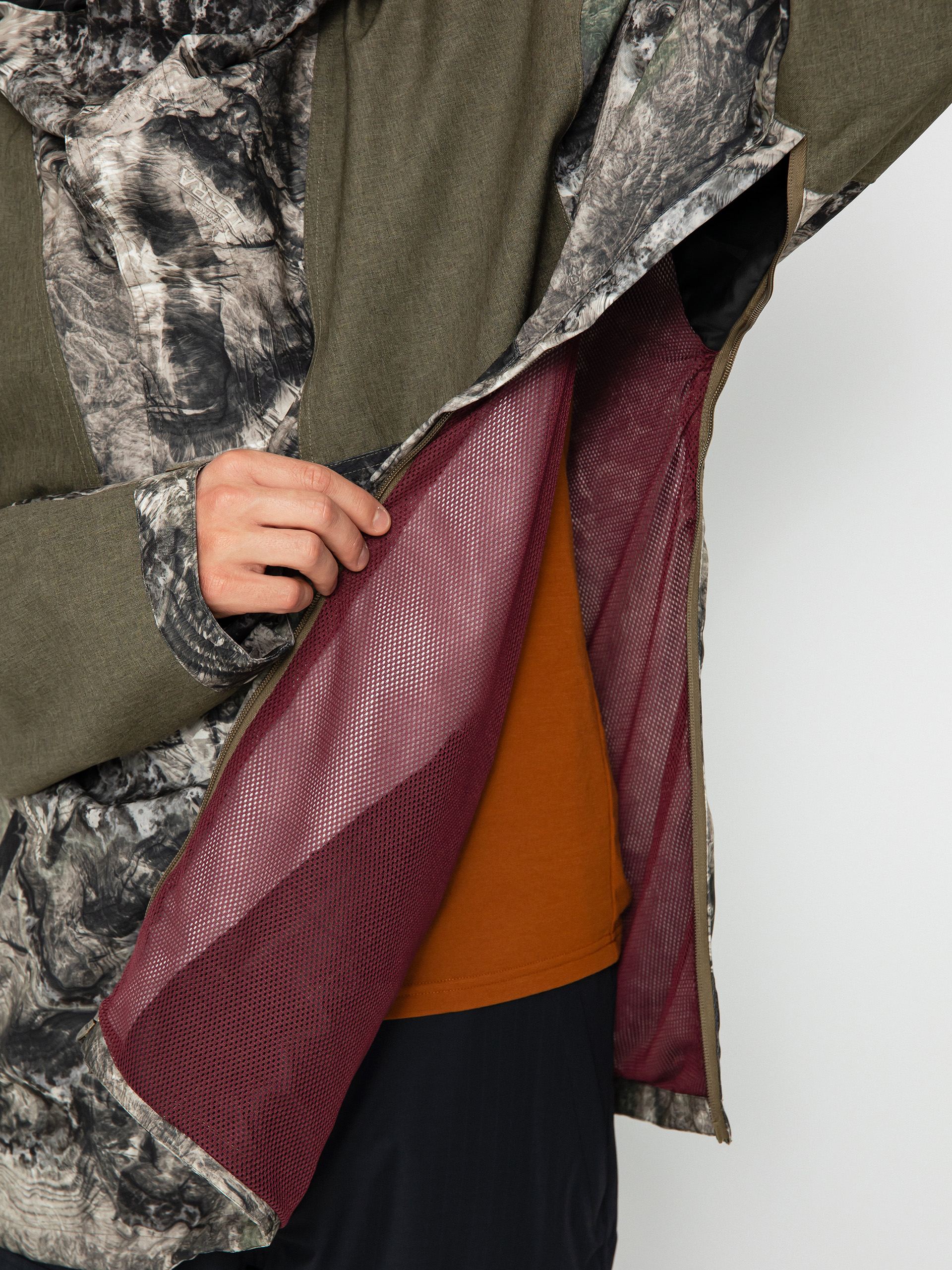 Herren DC 43 Anorak Snowboardjacke (mossy oak cyt camo)