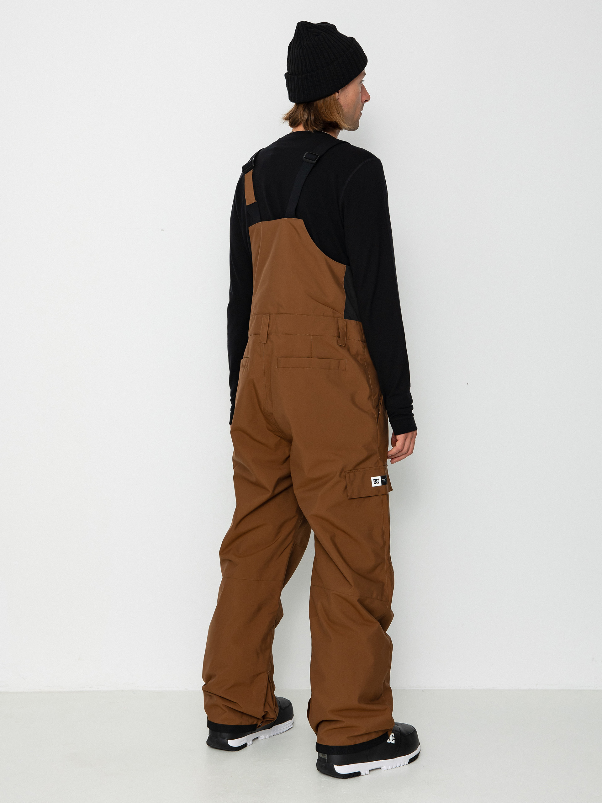 DC Docile Bib Snowboard pants - brown (bison)