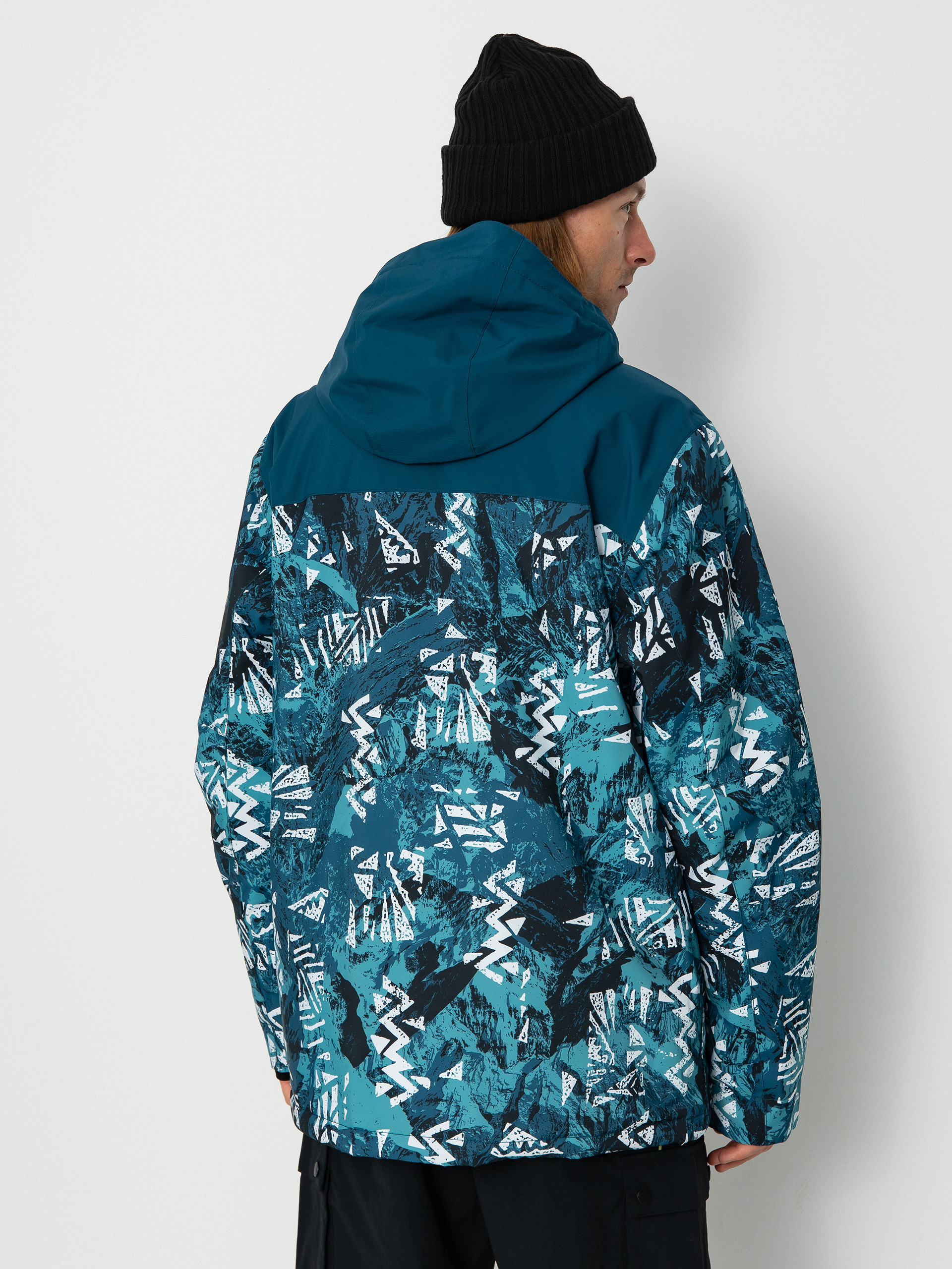 Mens Quiksilver Morton Snowboard jacket (majolica blue)