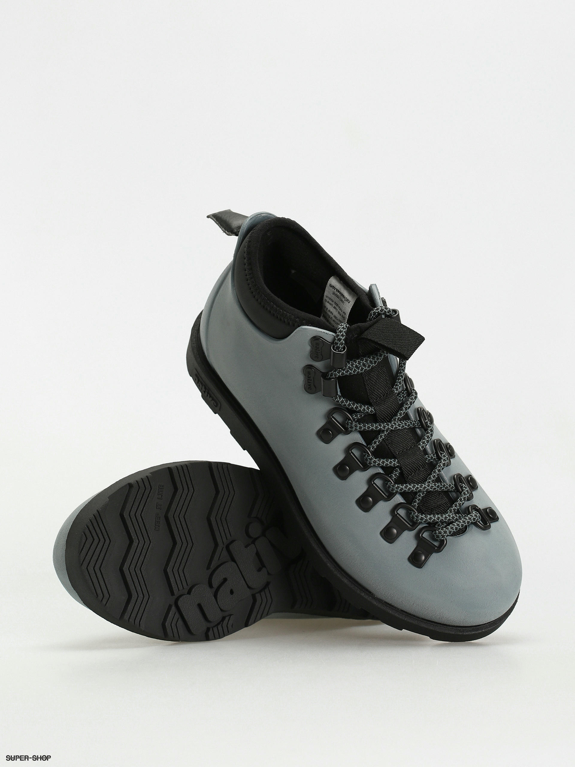 Native Fitzsimmons Citylite Winter shoes (weather grey/jiffy black/jiffy  black)