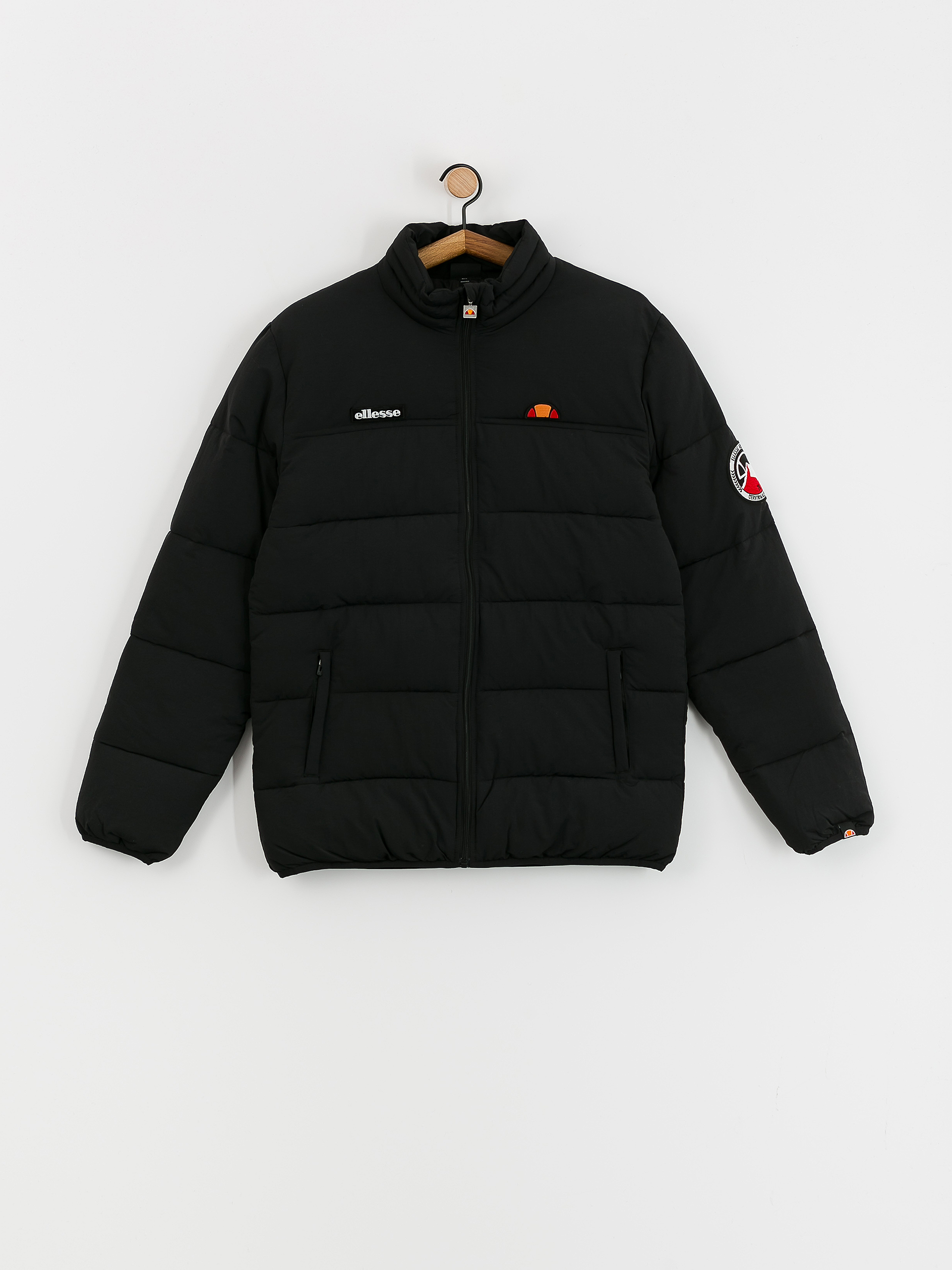 Black and white ellesse cheap jacket