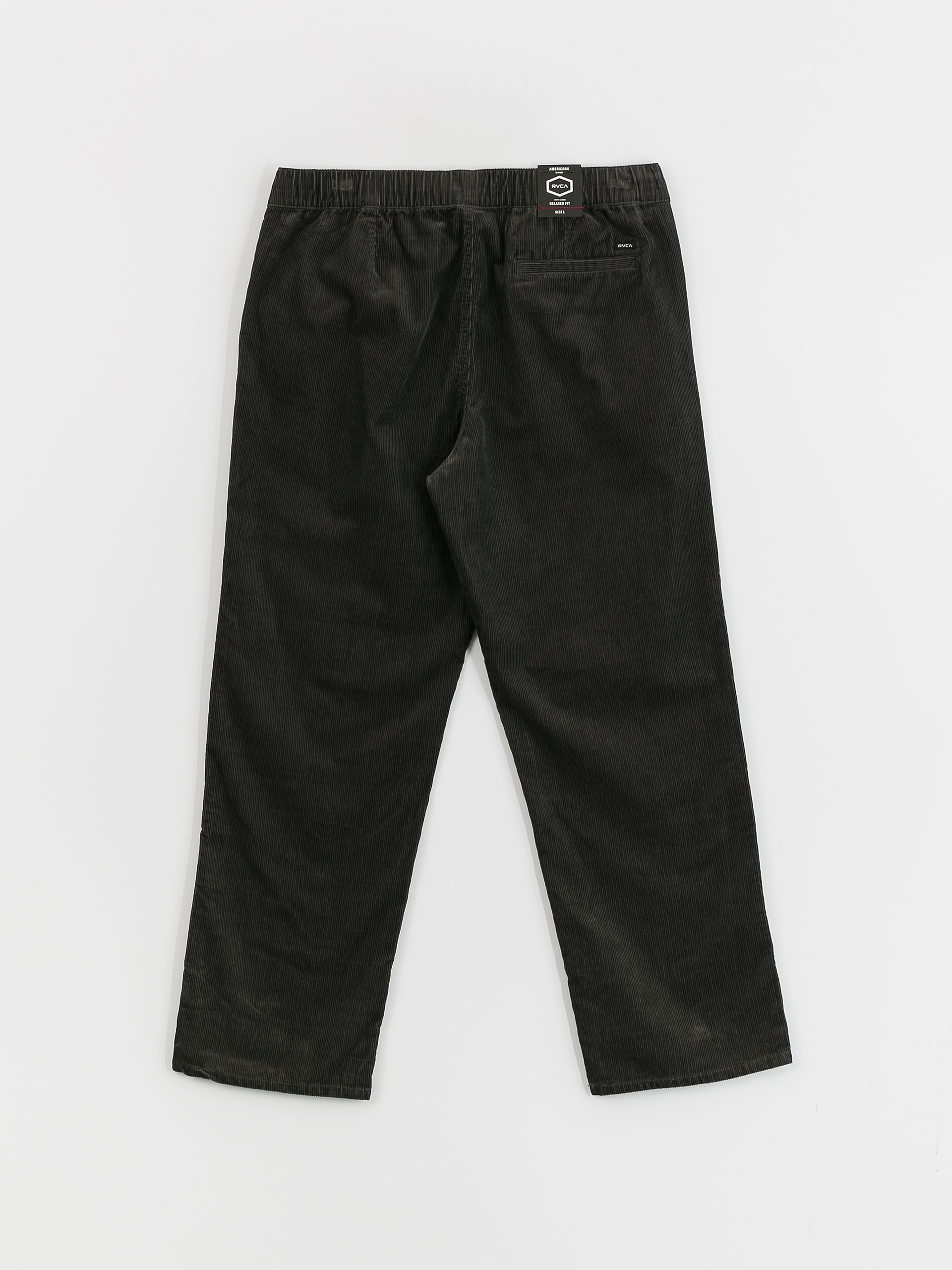 RVCA Americana Elastic Cord Pants - black (pirate black)
