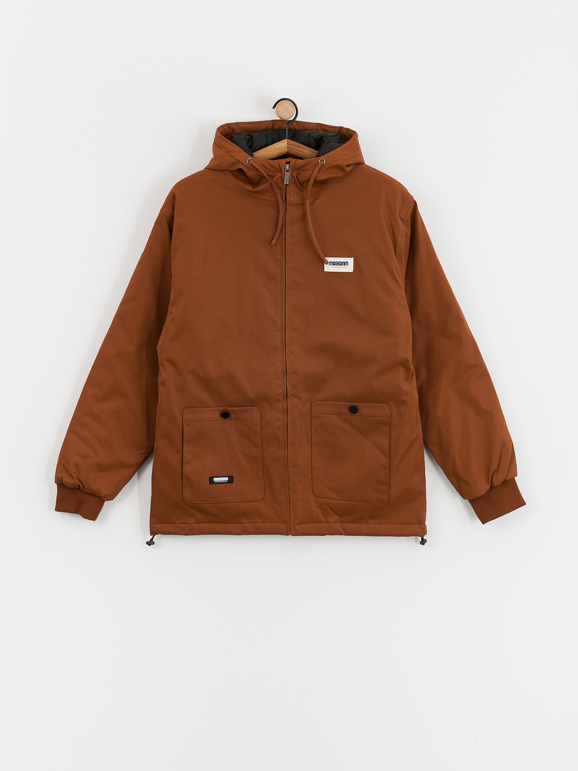 MassDnm Worker Long Jacket (brown)