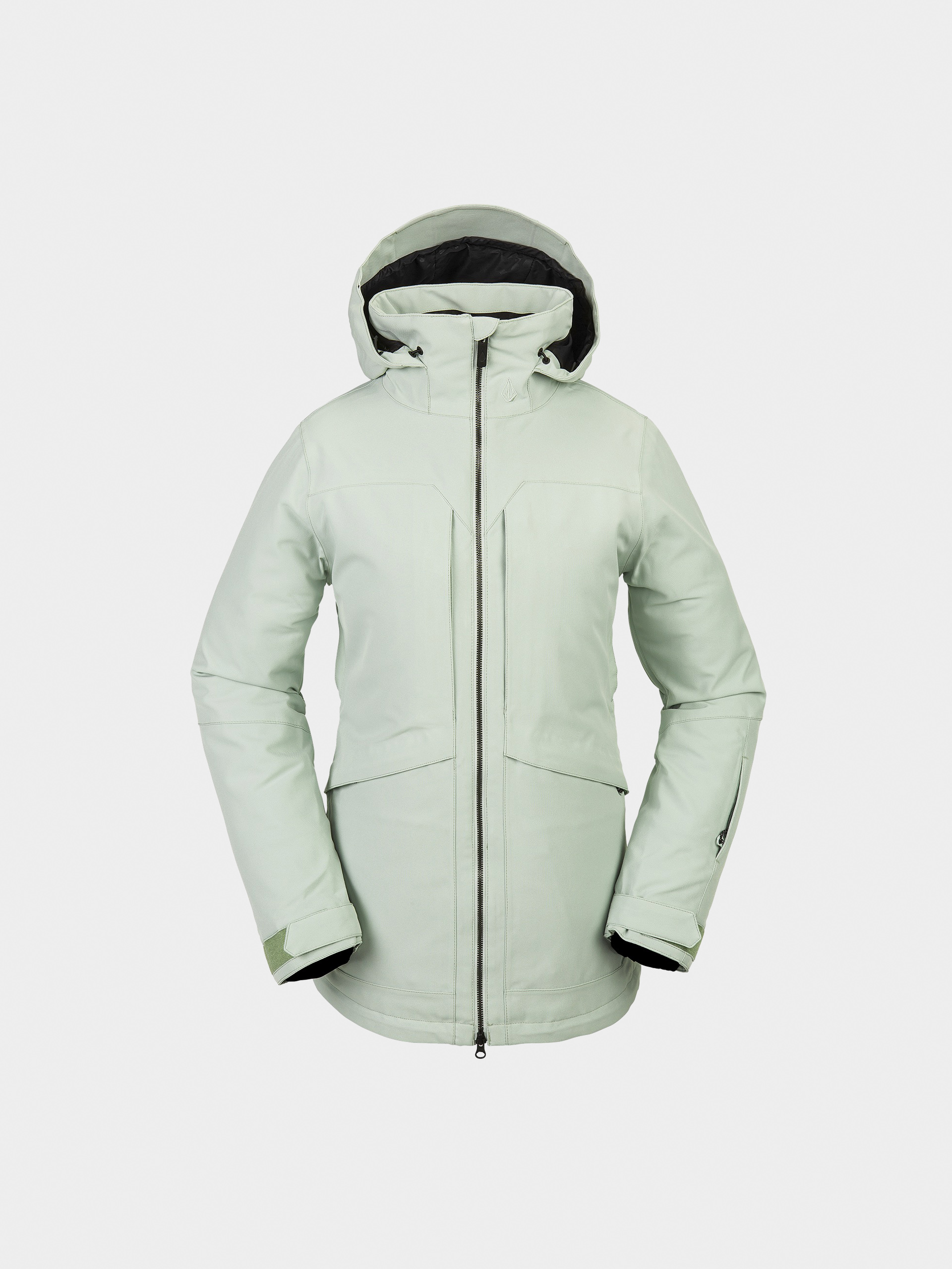 Womens Volcom Shelter 3D Stretch Snowboard jacket (sage frost)