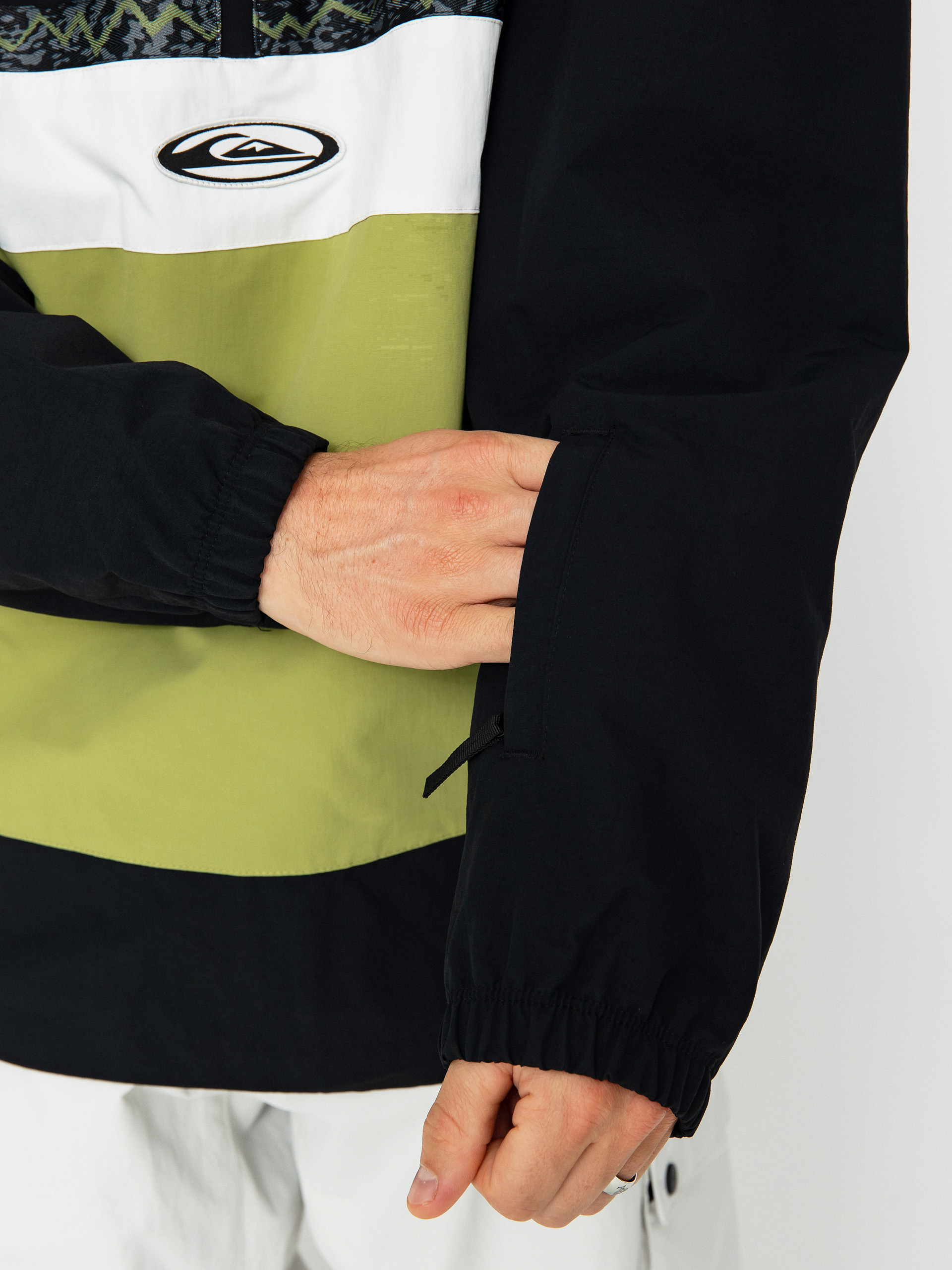 Mens Quiksilver Steeze Snowboard jacket (true black)