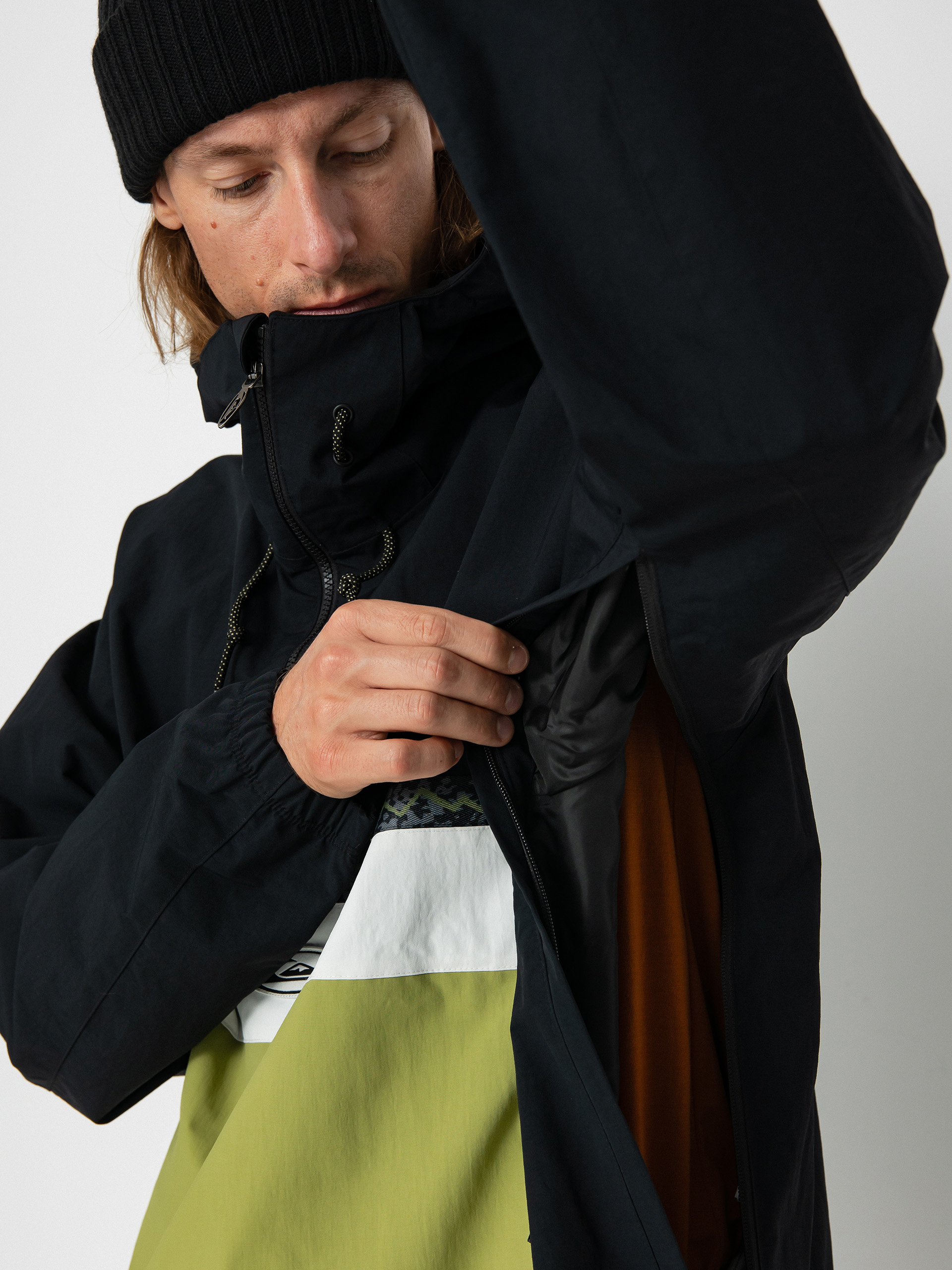 Herren Quiksilver Steeze Snowboardjacke (true black)