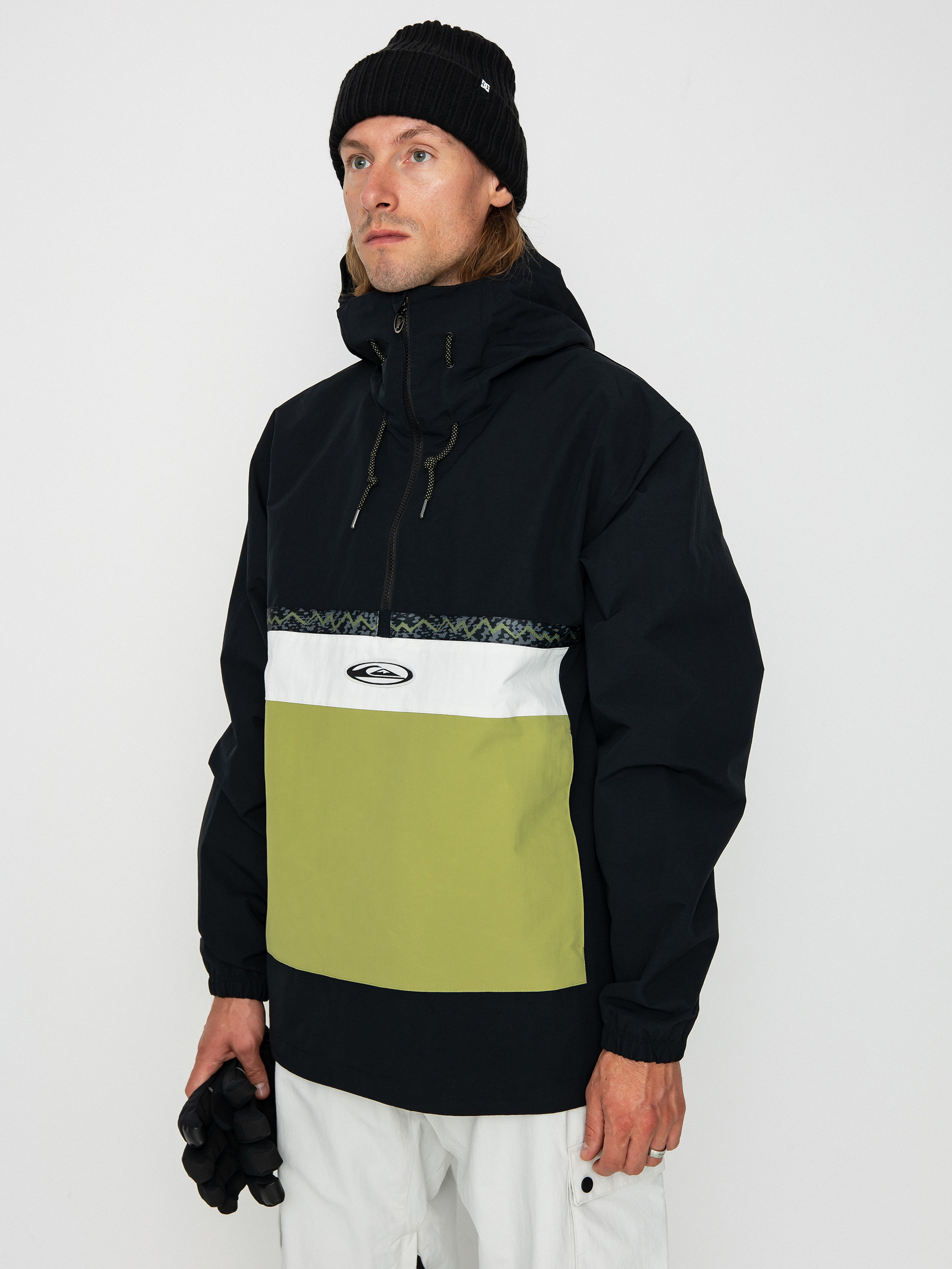 Mens Quiksilver Steeze Snowboard jacket (true black)