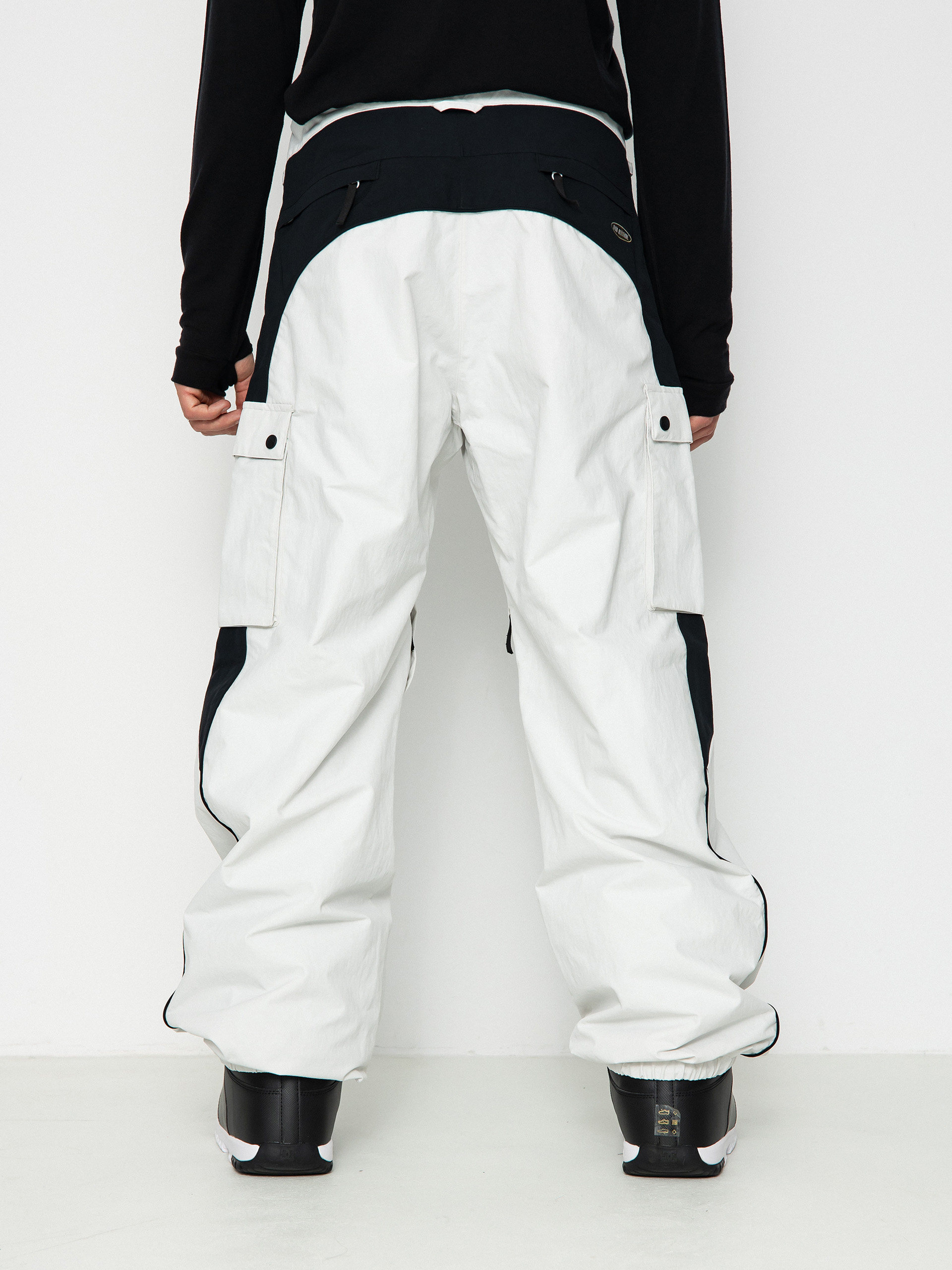 Mens Quiksilver Snow Down Cargo Snowboard pants (nimbus cloud)