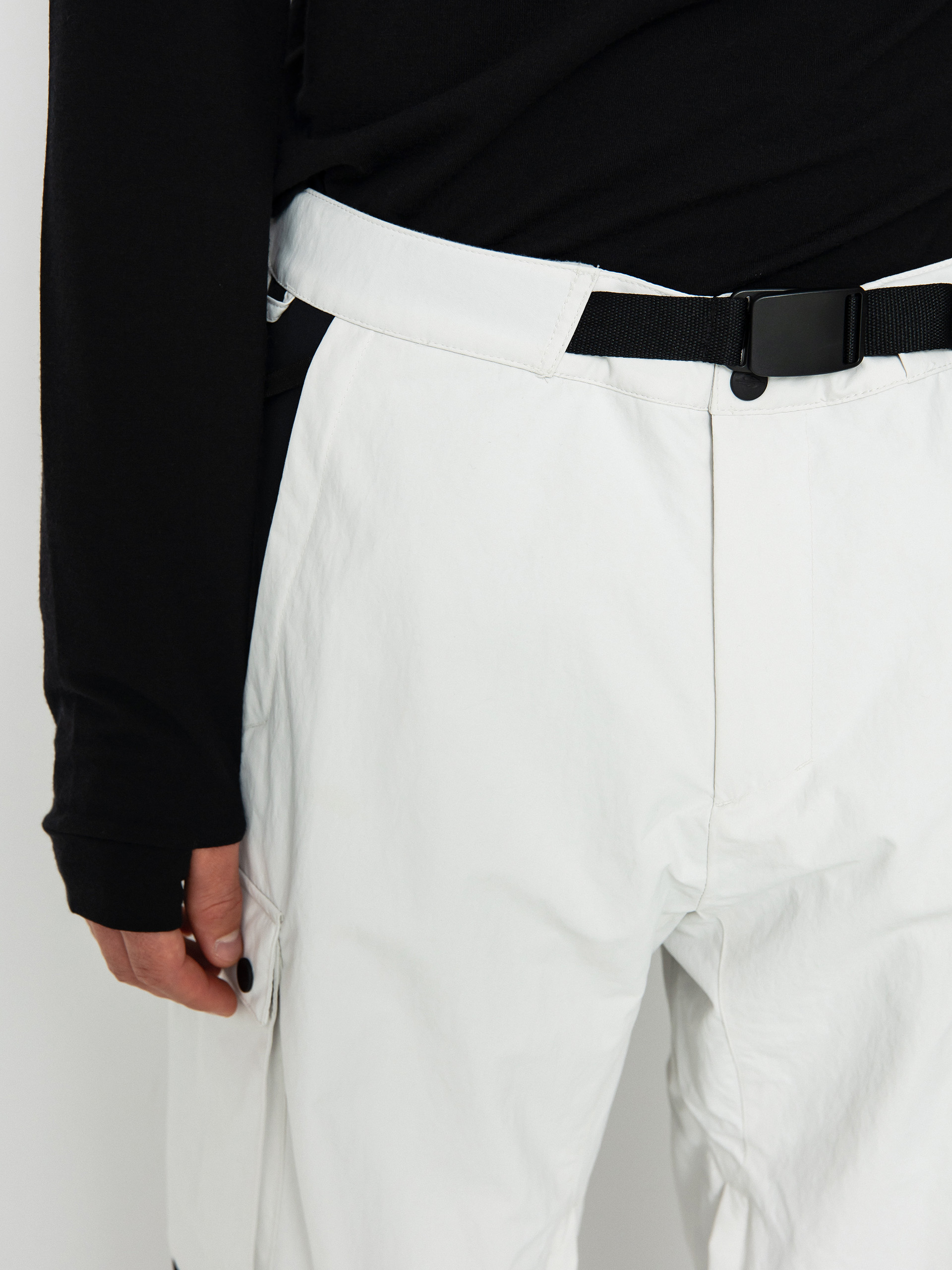 Mens Quiksilver Snow Down Cargo Snowboard pants (nimbus cloud)