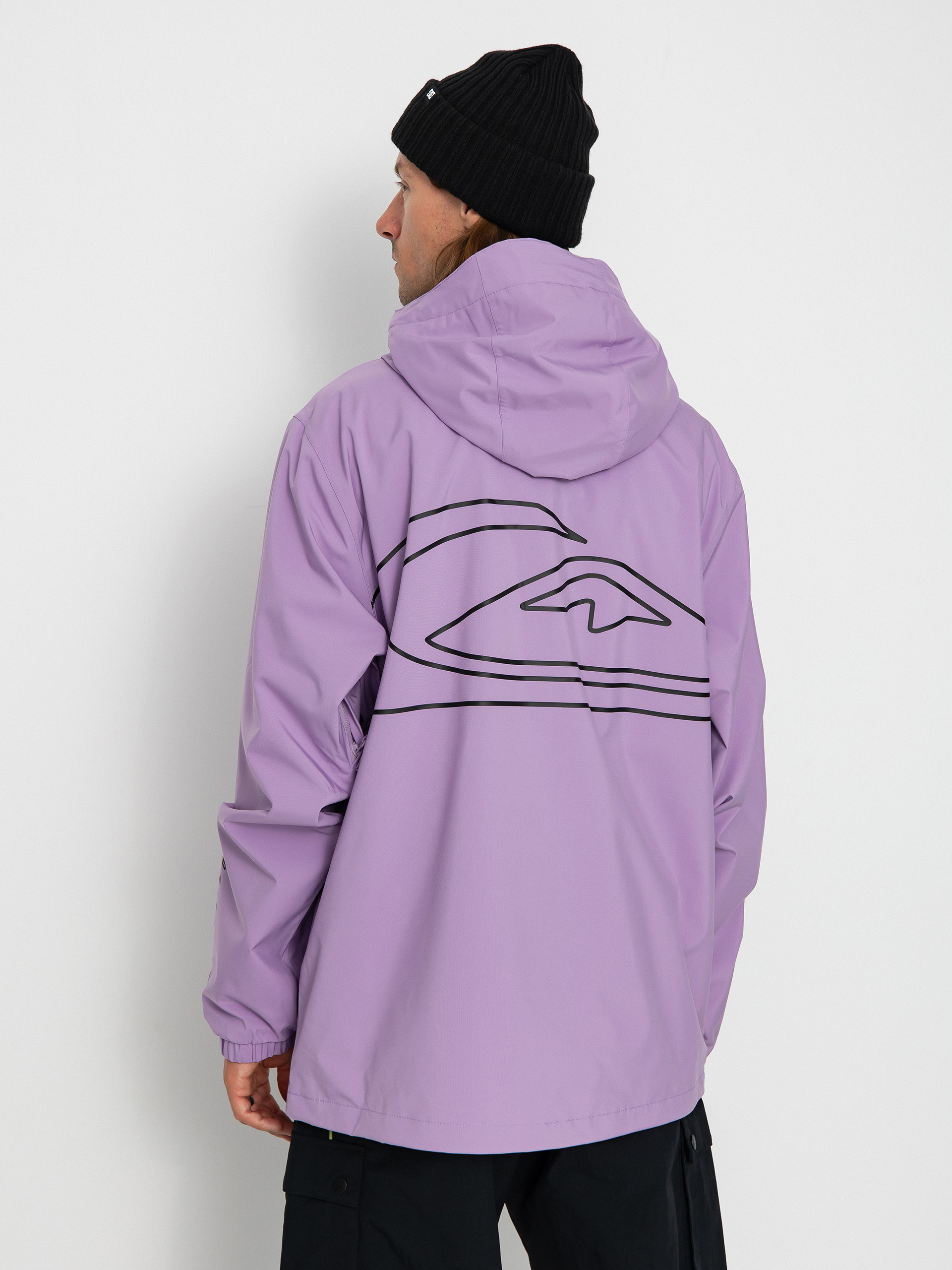 Herren Quiksilver High In The Hood Snowboardjacke (regal orchid)