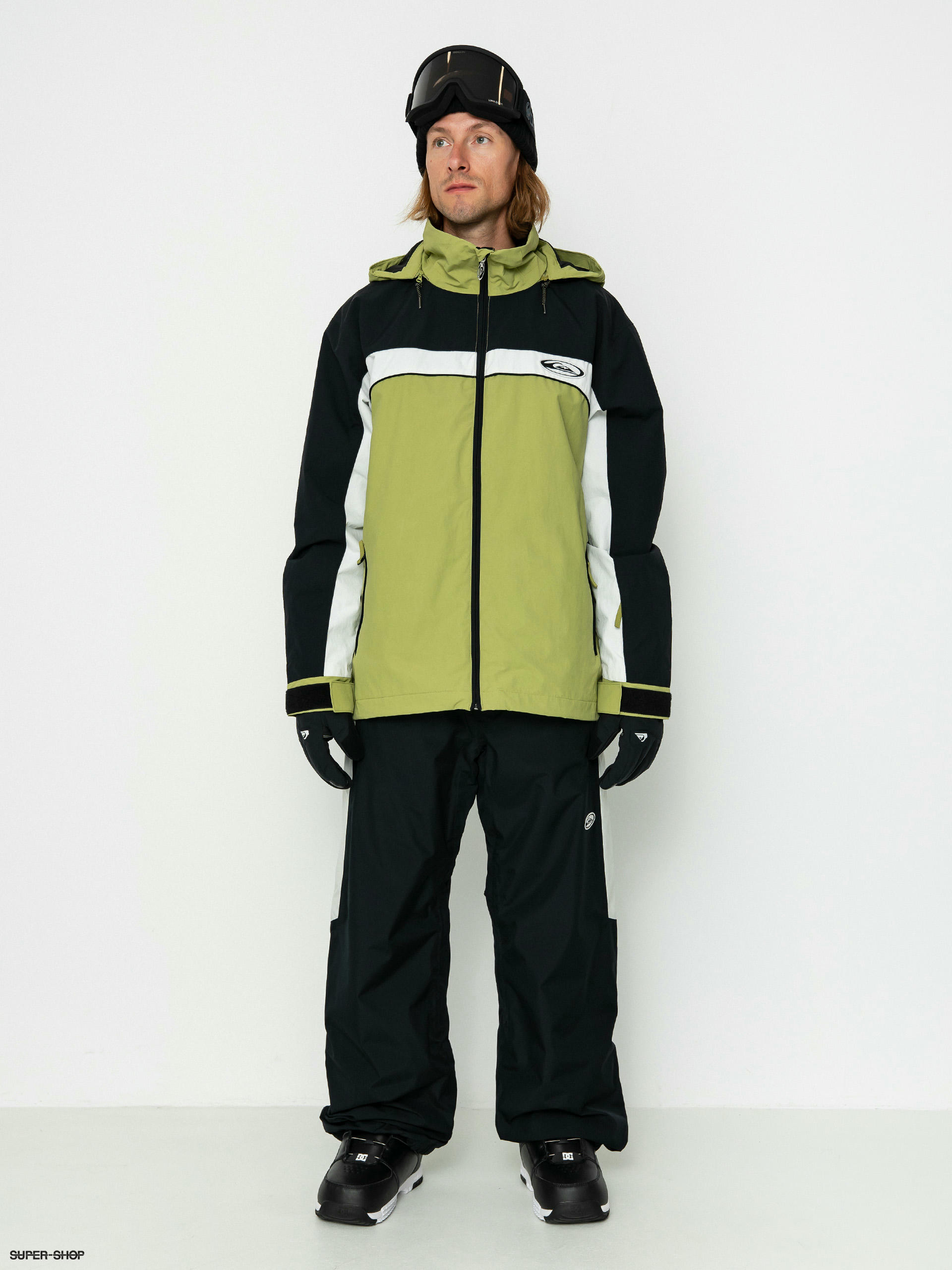 Snowboard sales jacket green