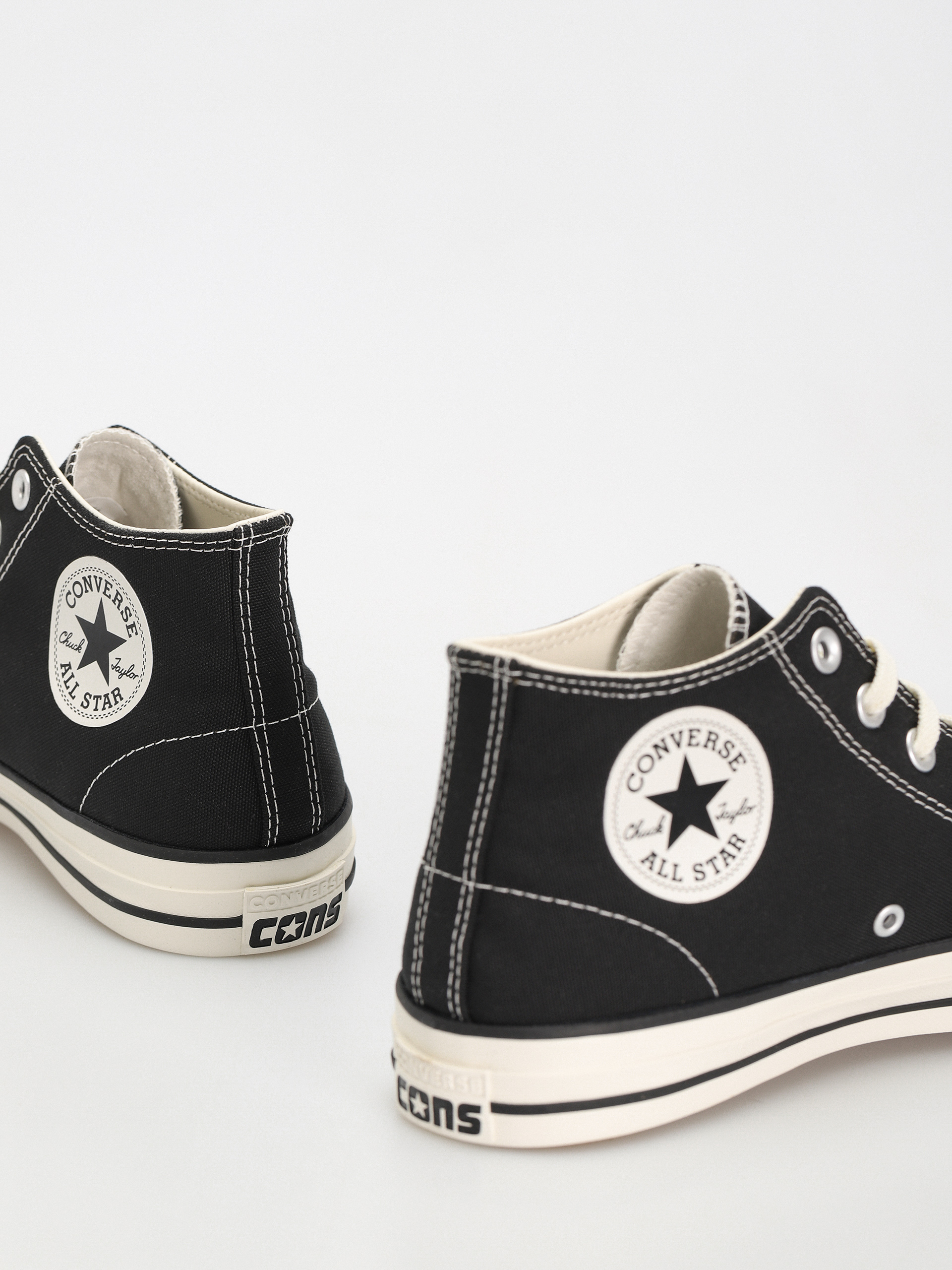 Converse Trampki Chuck Taylor All Star Pro Mid Shoes (black/black/egret)