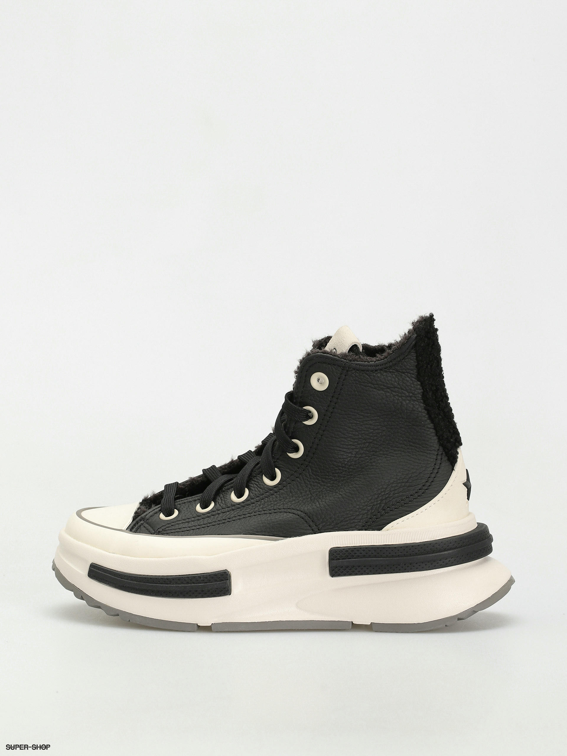 Converse Run Star Legacy Cx Hi Shoes (black/egret)