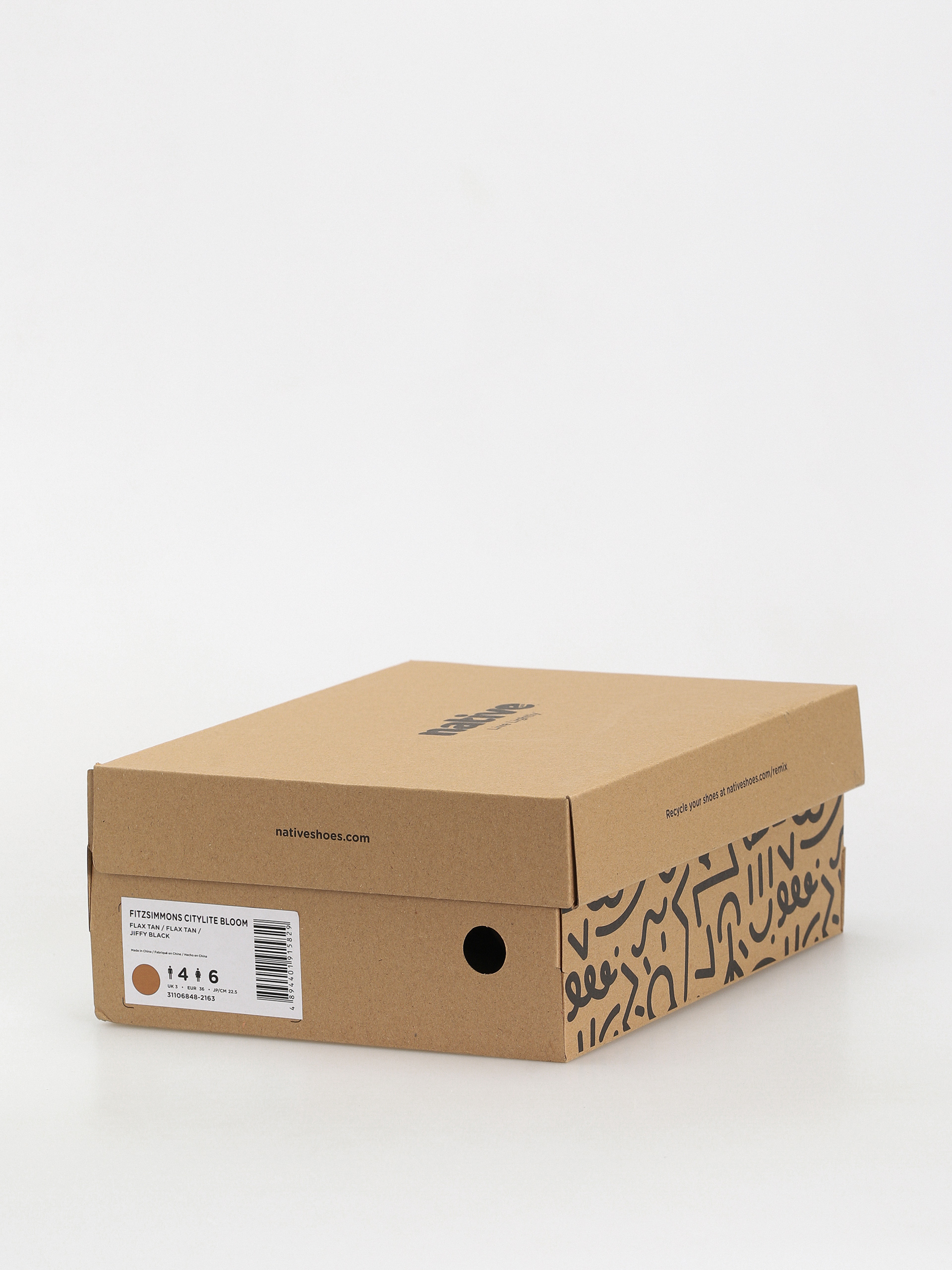 Native Fitzsimmons Citylite Winterschuhe (flax tan/flax tan/jiffy black)