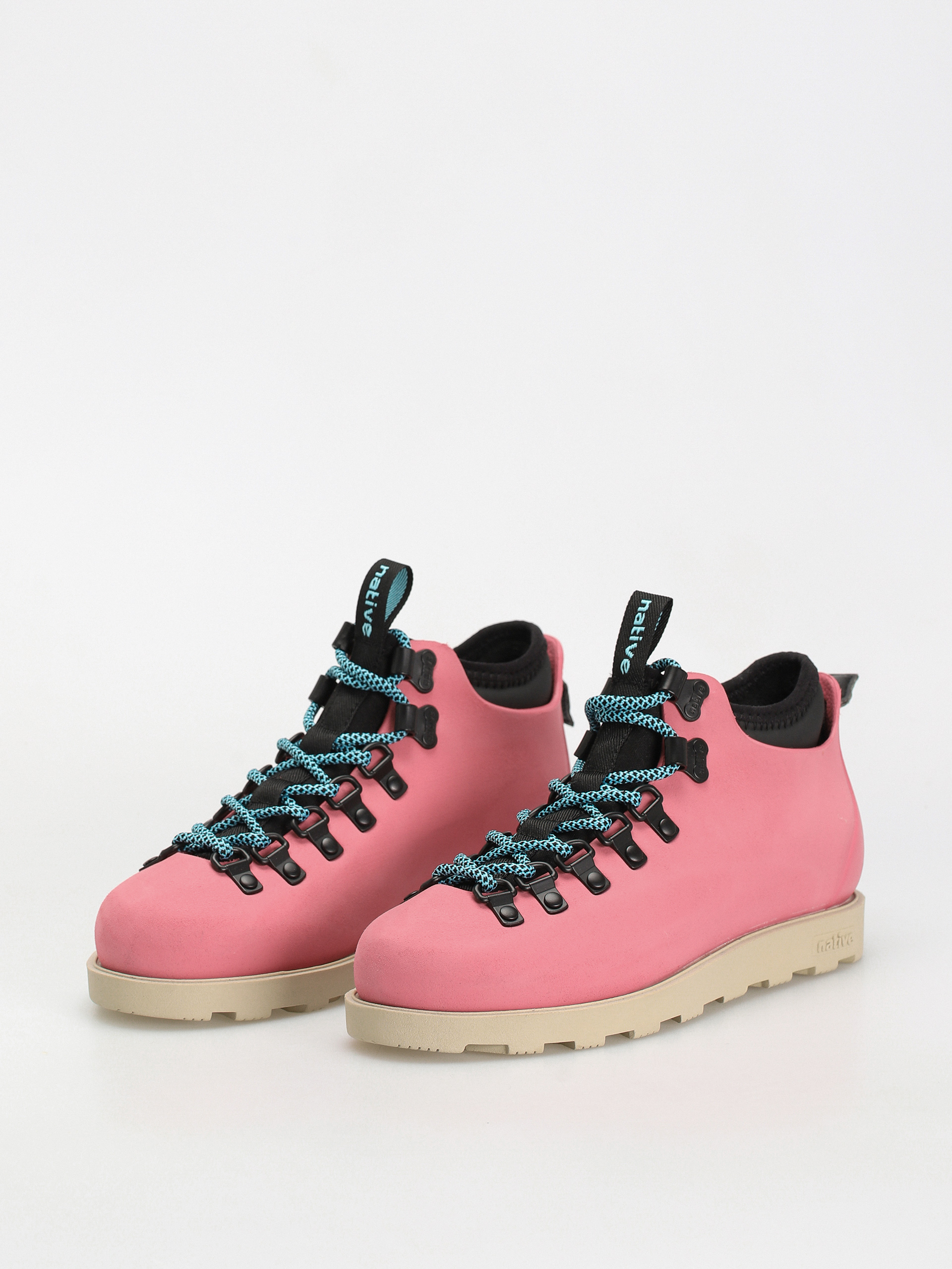 Native Fitzsimmons Citylite Winter shoes (dazzle pink/pepper white/jiffy black)