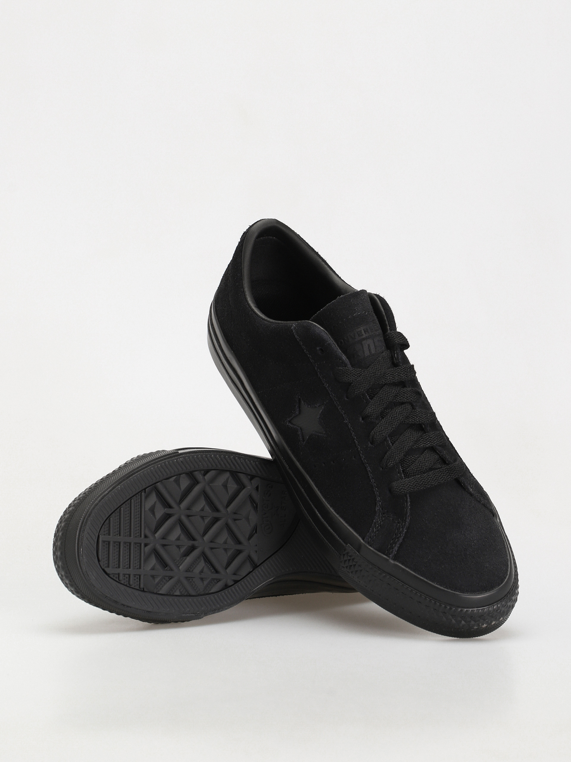 Converse One Star Pro Ox Shoes (black/black/black)