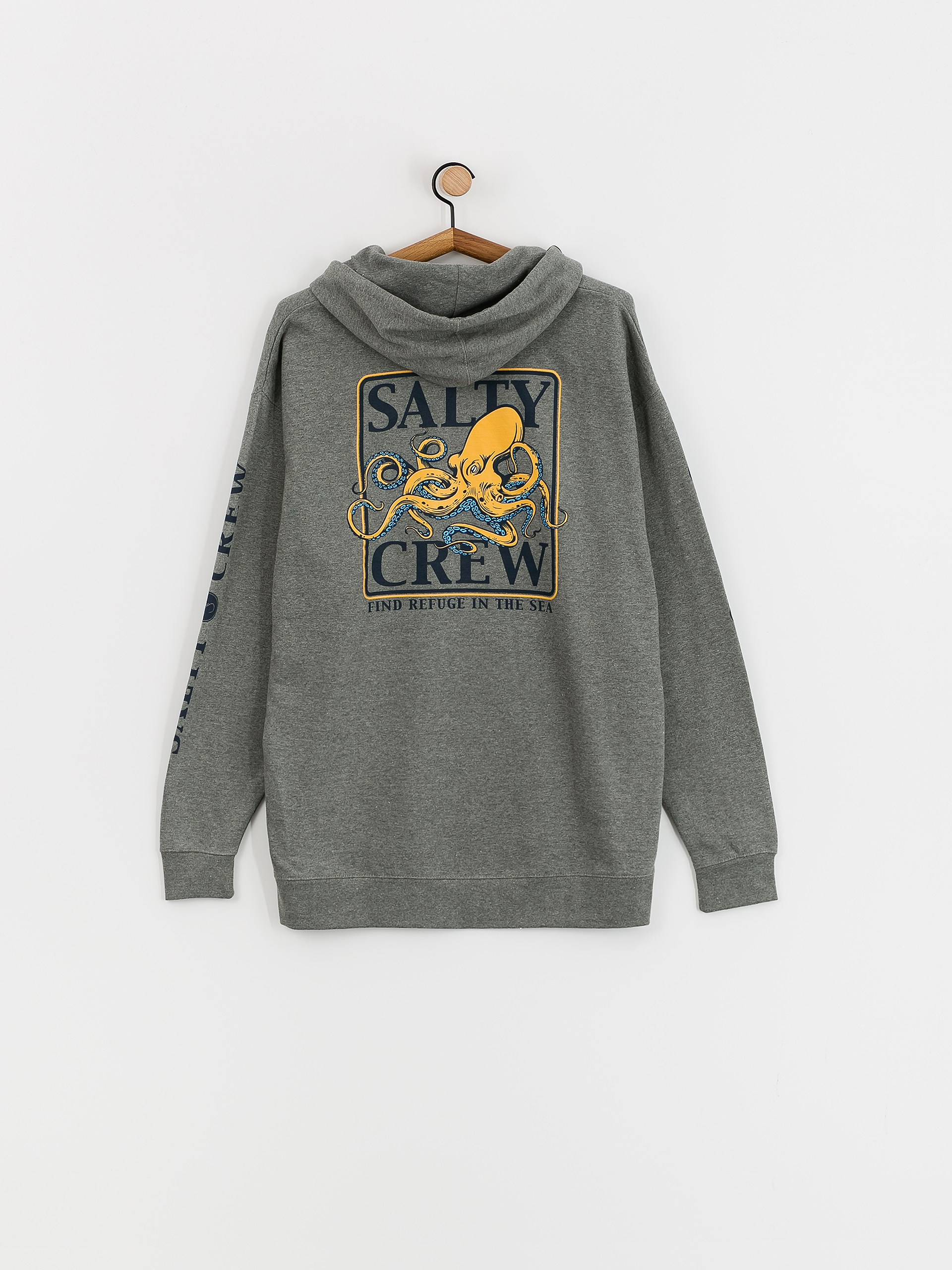 Salty Crew Ink Slinger HD Sweatshirt grey (gunmetal)