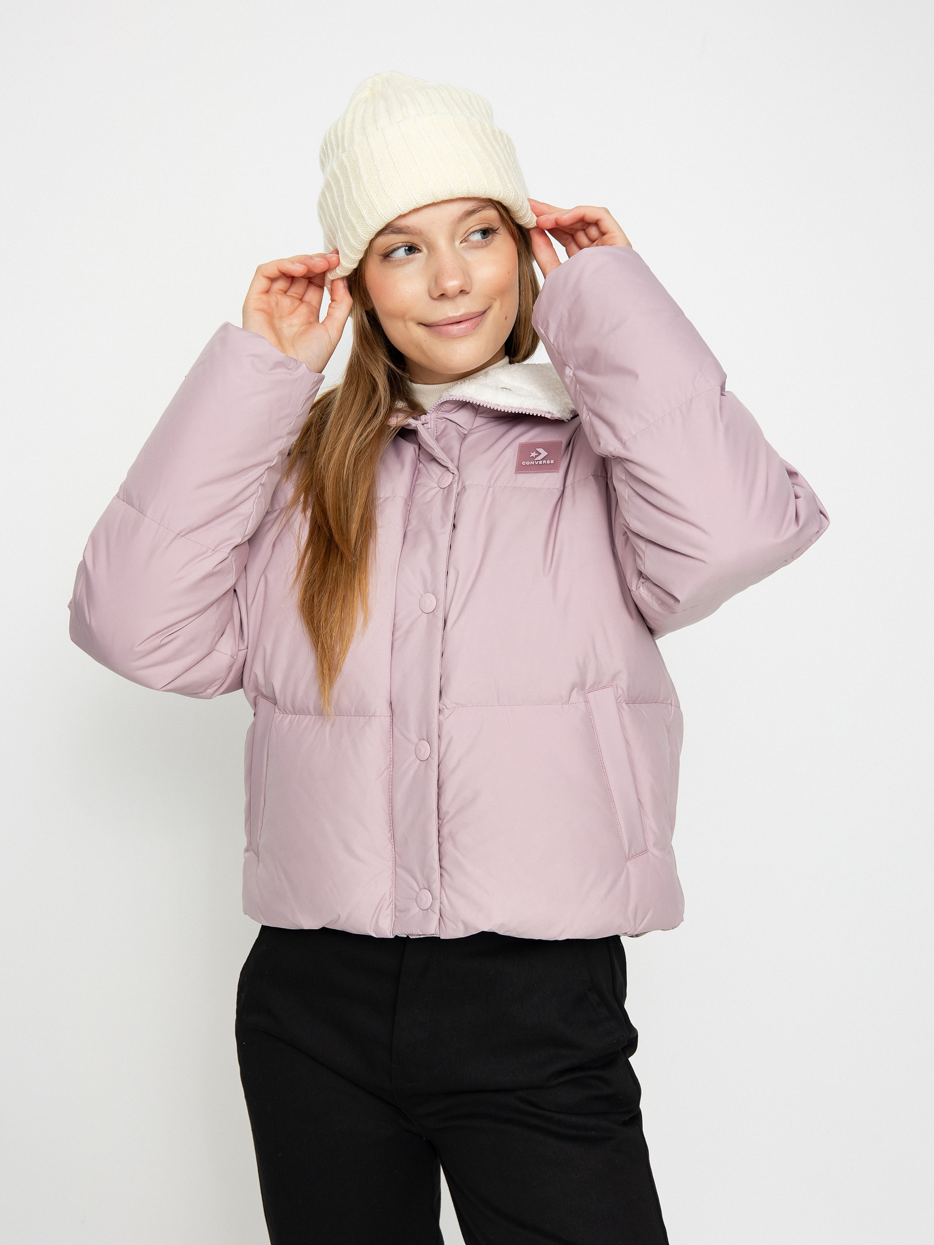 Converse Short Down Jacket Jacke Wmn (phantom violet)