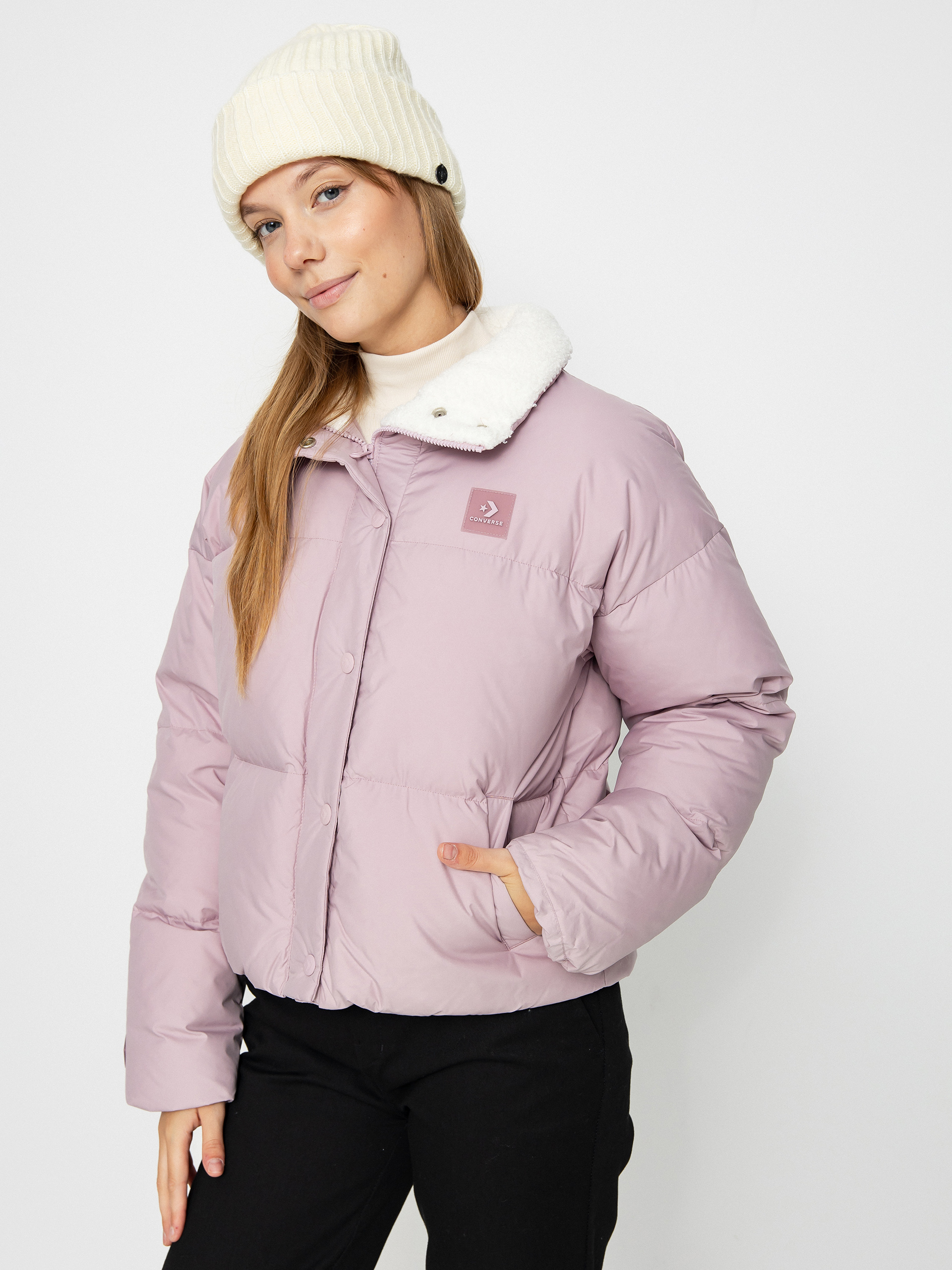 Converse Short Down Jacket Jacke Wmn (phantom violet)