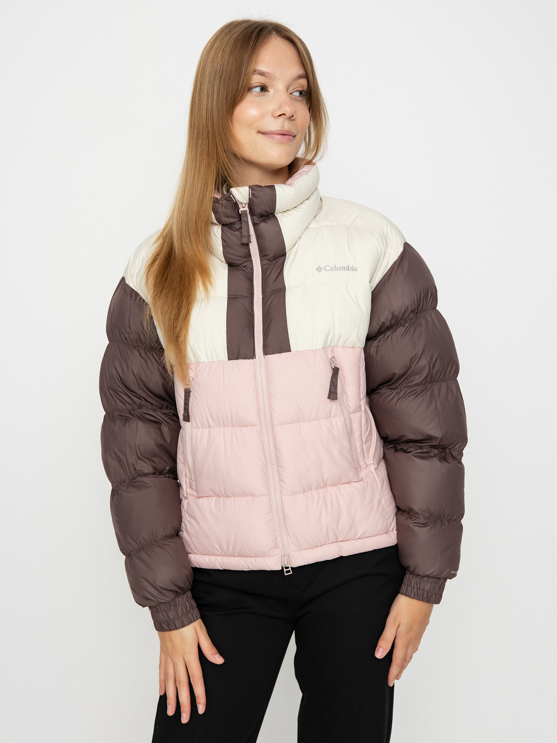 Columbia Pike Lake II Cropped Jacke Wmn - Mehrfarbig (dusty pink
