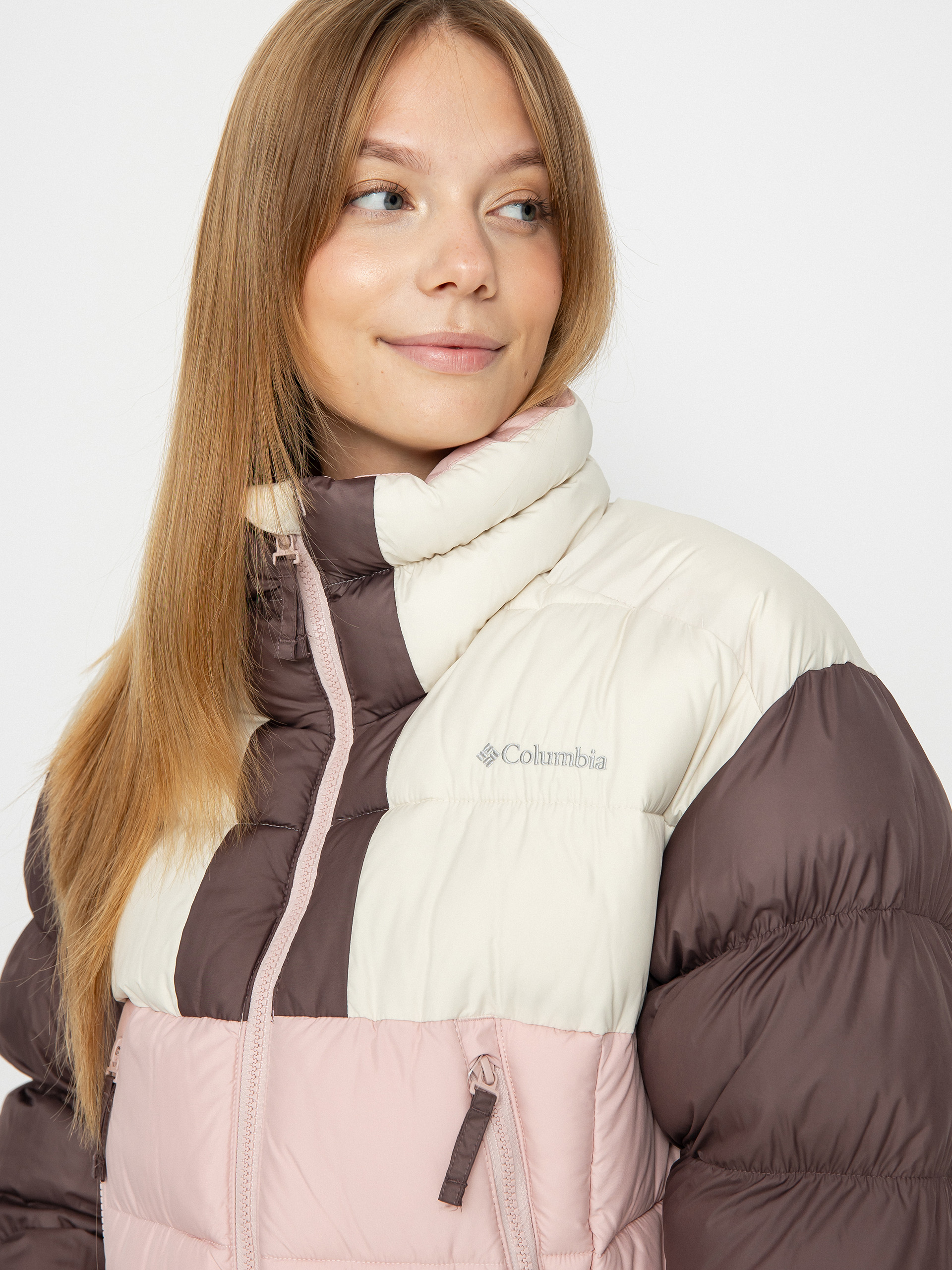 Columbia Pike Lake II Cropped Jacket Wmn (dusty pink/chalk/basalt)