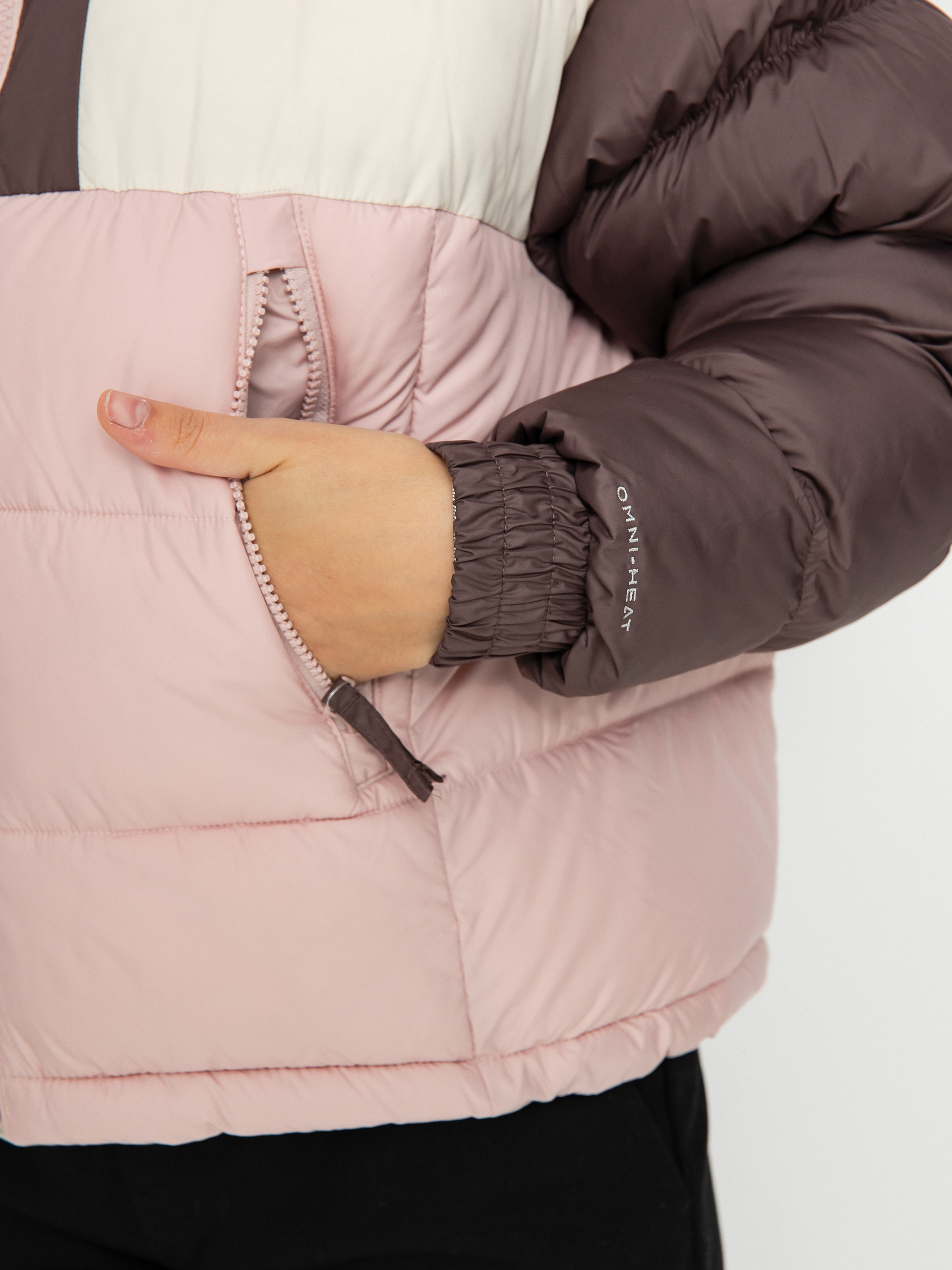 Columbia Pike Lake II Cropped Jacket Wmn (dusty pink/chalk/basalt)