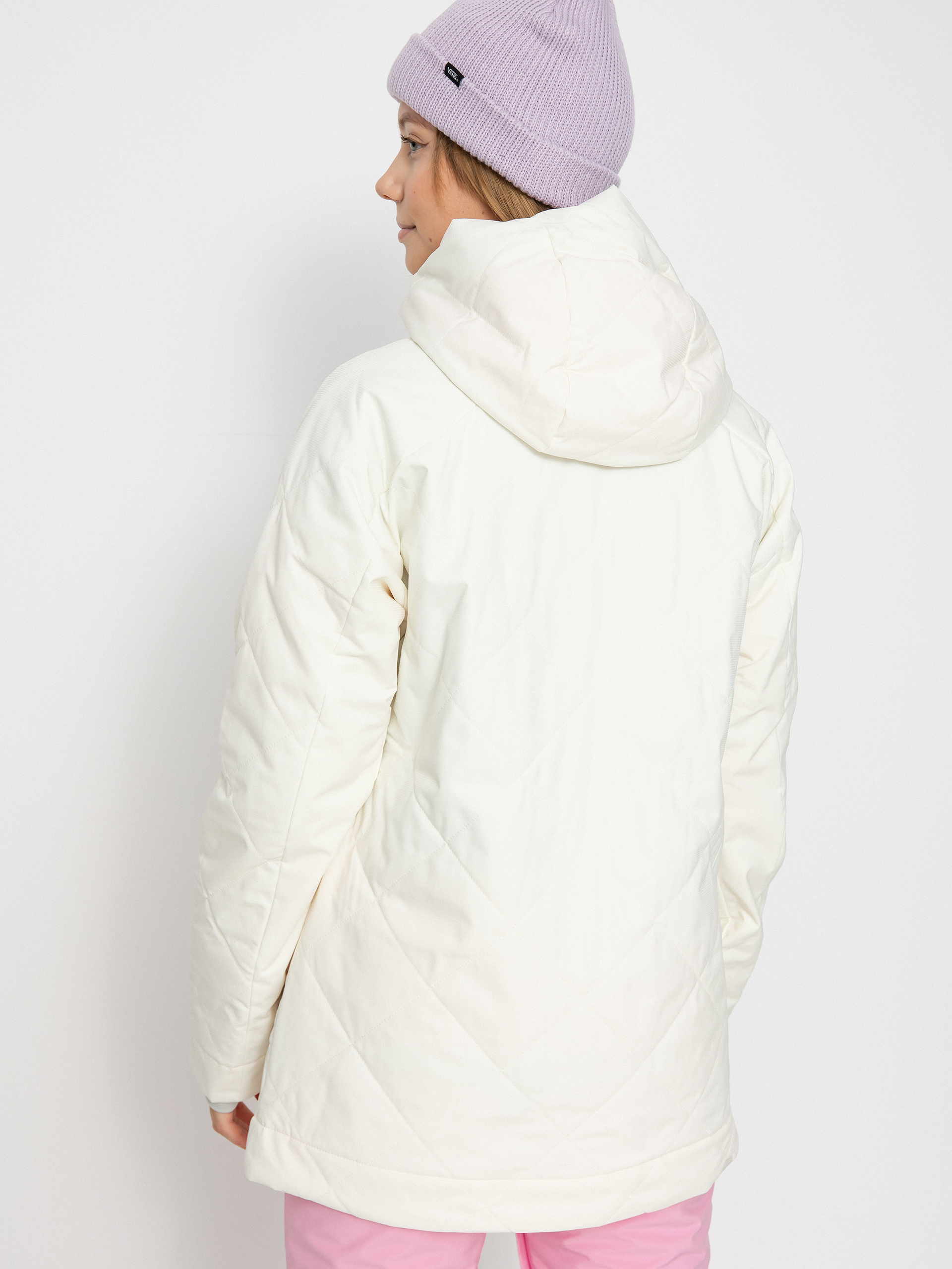 Womens Roxy Radiant Lines Overhead Snowboard jacket (egret)