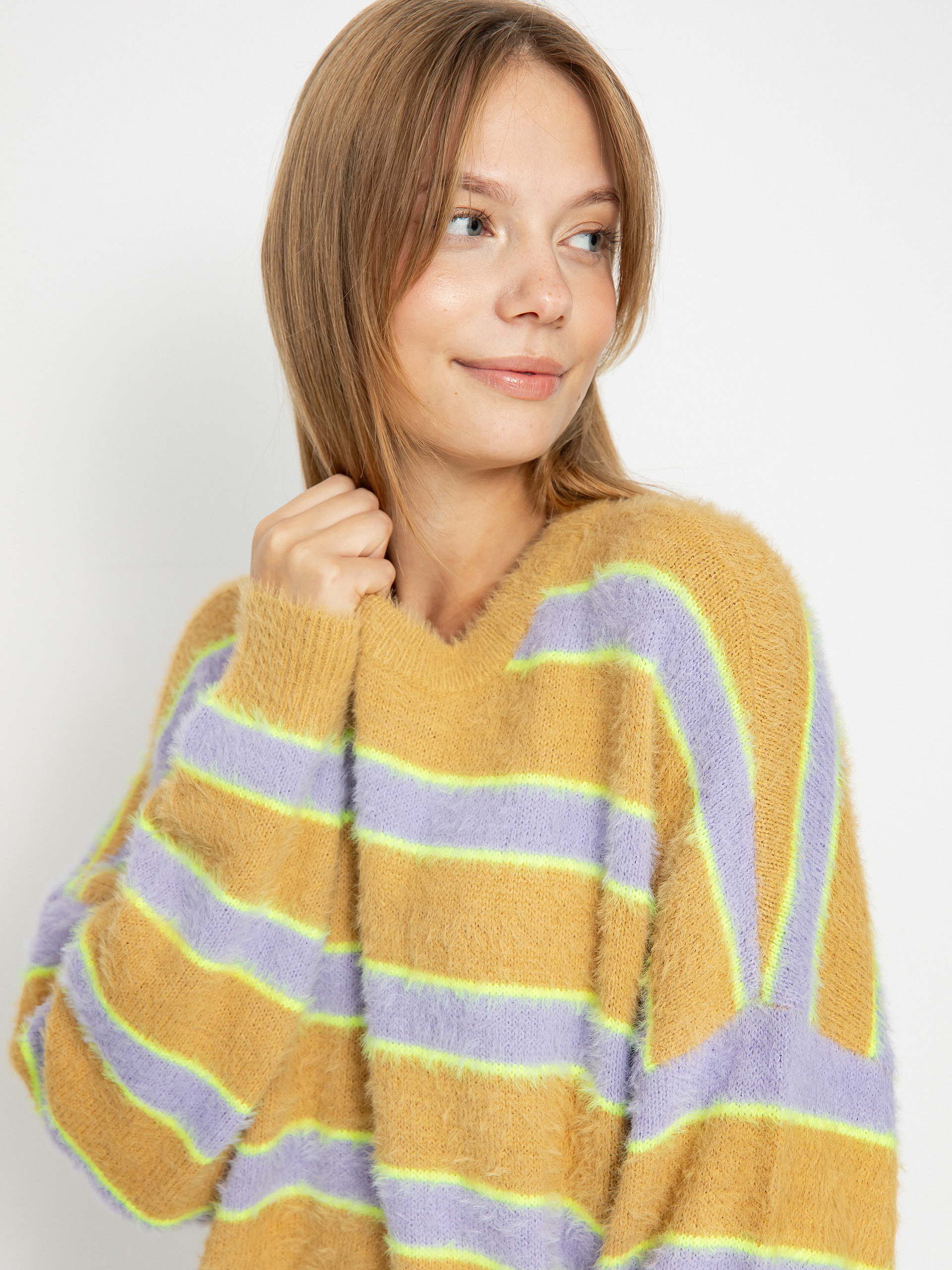 RVCA Hash Sweatshirt Wmn (tan)