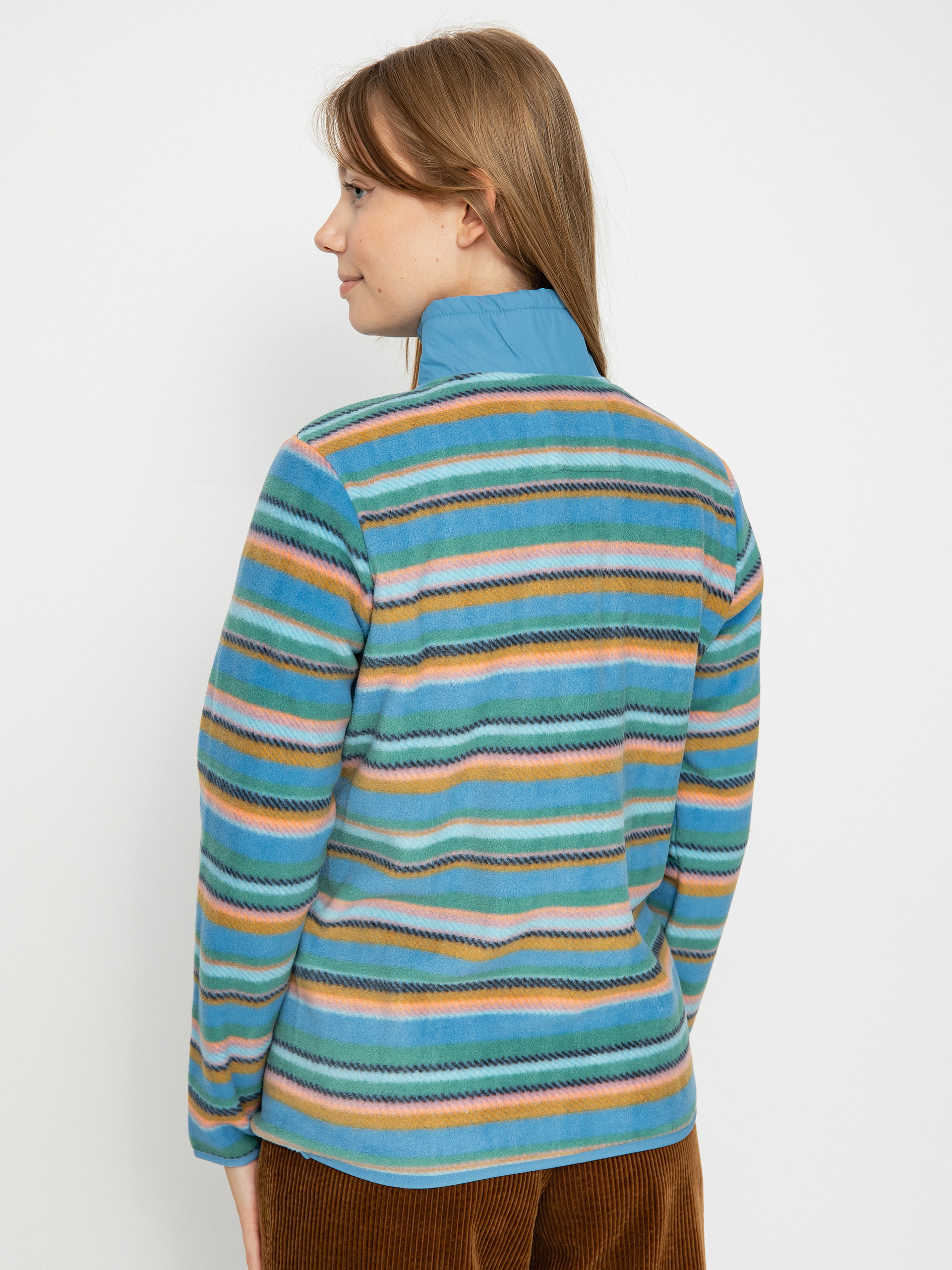 Womens Billabong Boundary Lite Fleece (stormy blue)