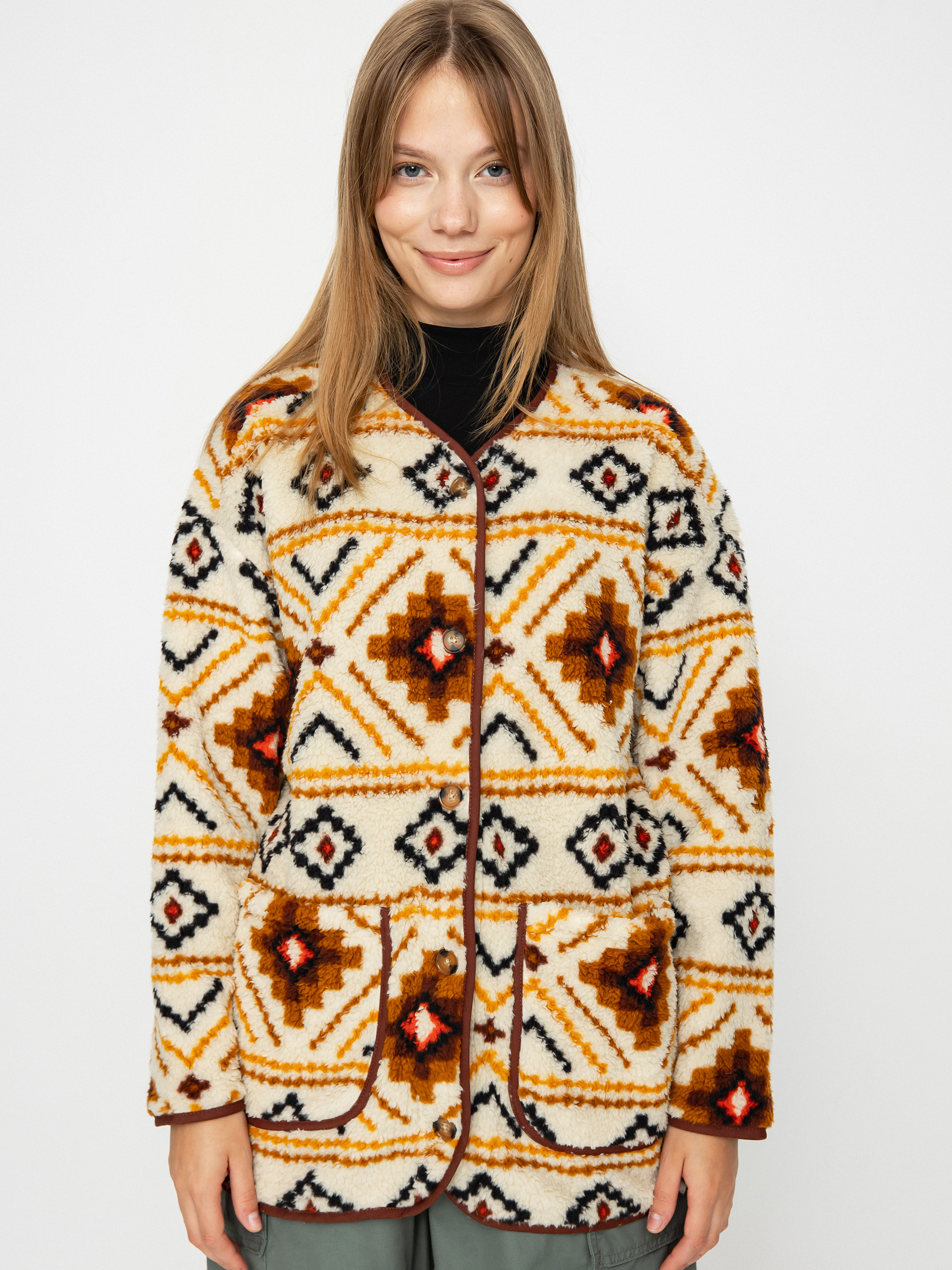 Billabong Fireside Cozy Jacket Wmn (white multi)