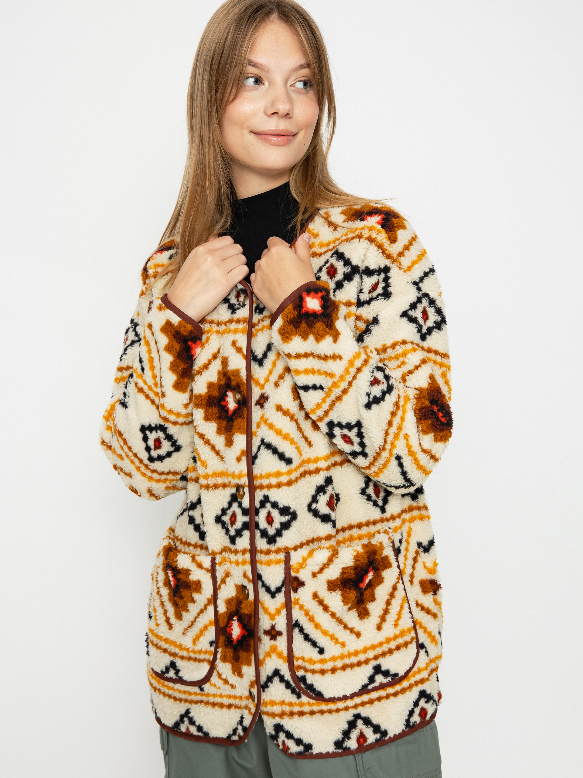 Billabong Fireside Cozy Jacket Wmn (white multi)