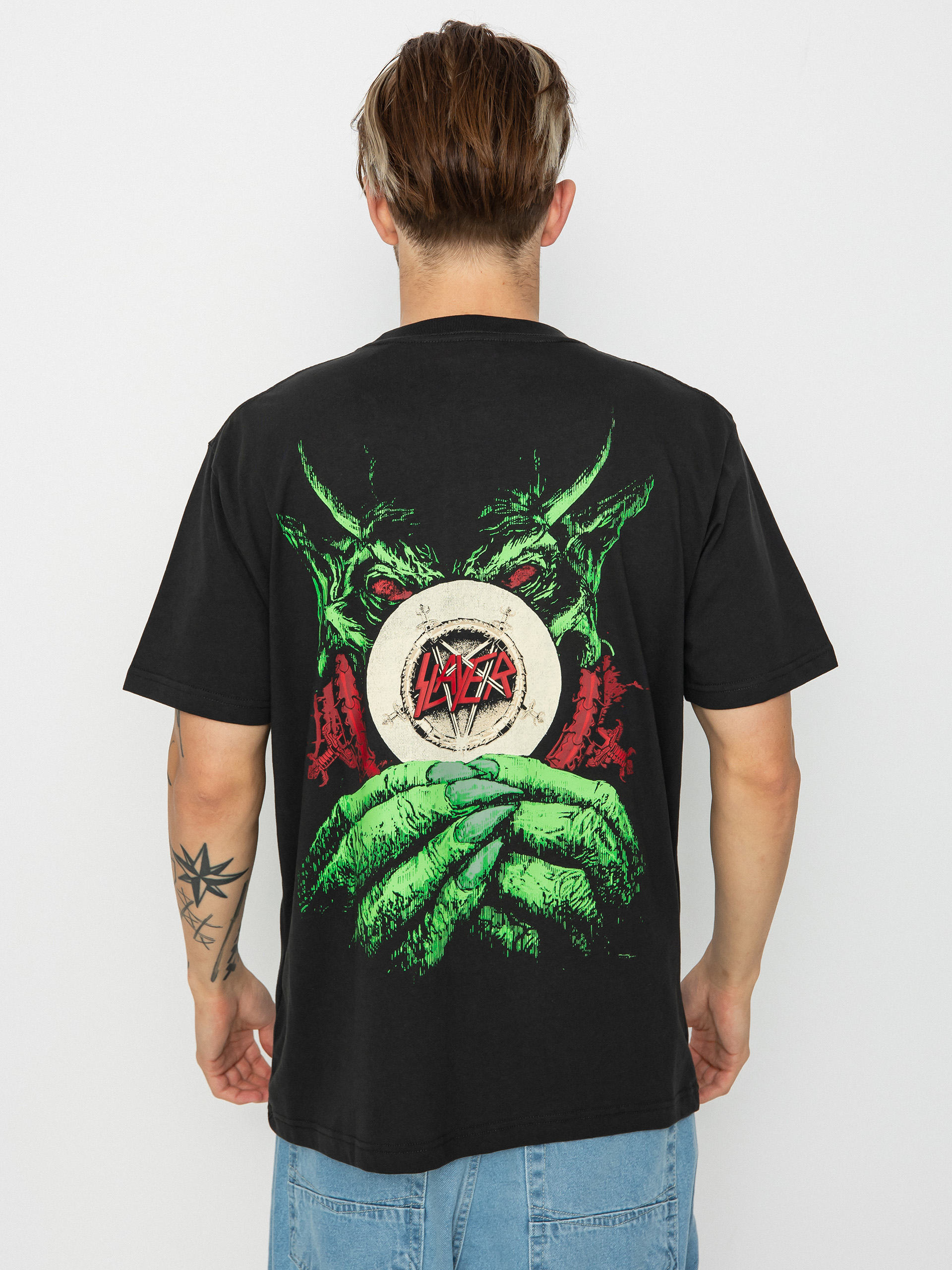 DC X Slayer Shoeco S T-shirt (pirate black)