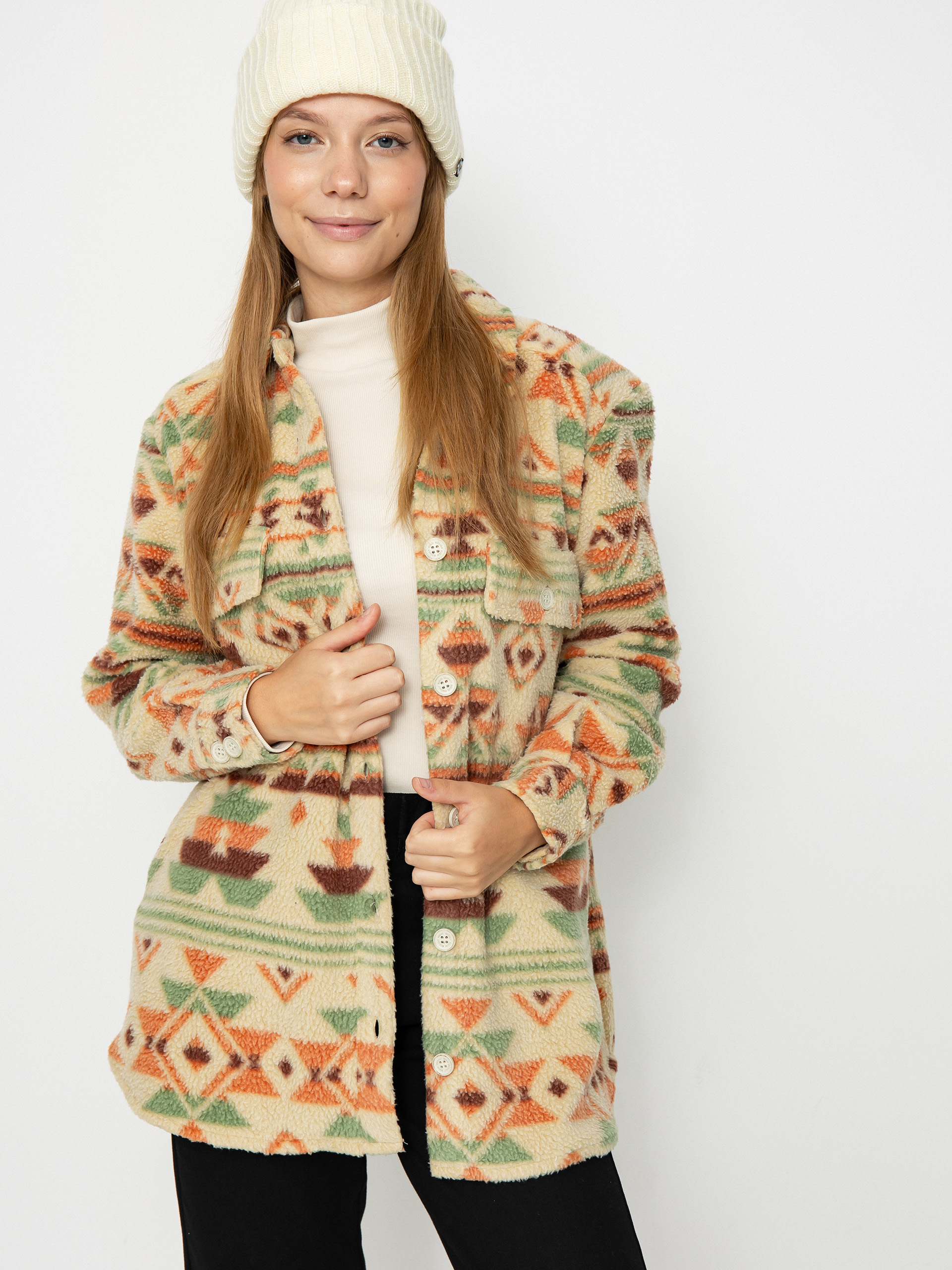 Iriedaily Fluffle Jacke Wmn (beige)