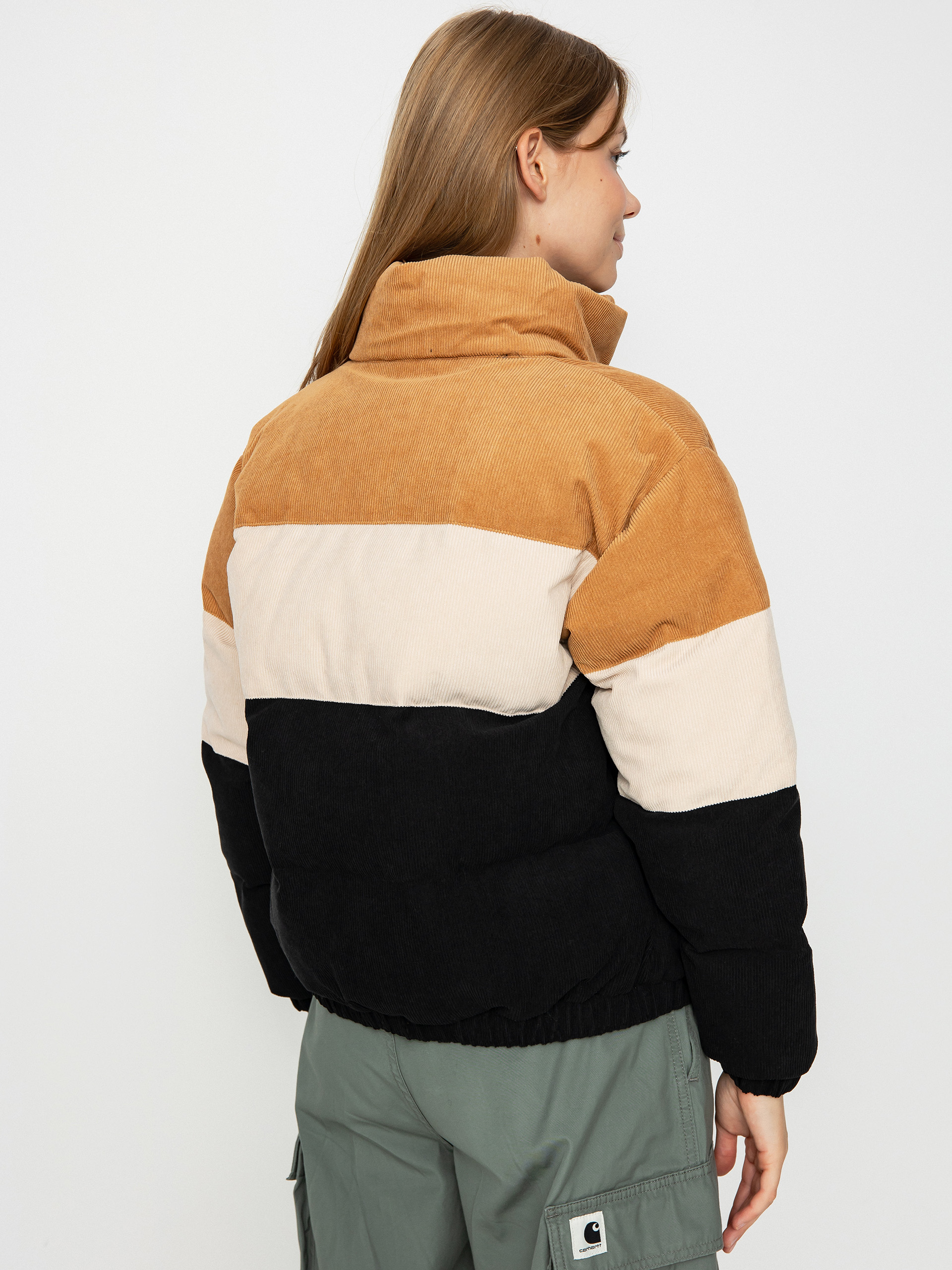 Iriedaily Cordy Puffer Jacke Wmn (black)