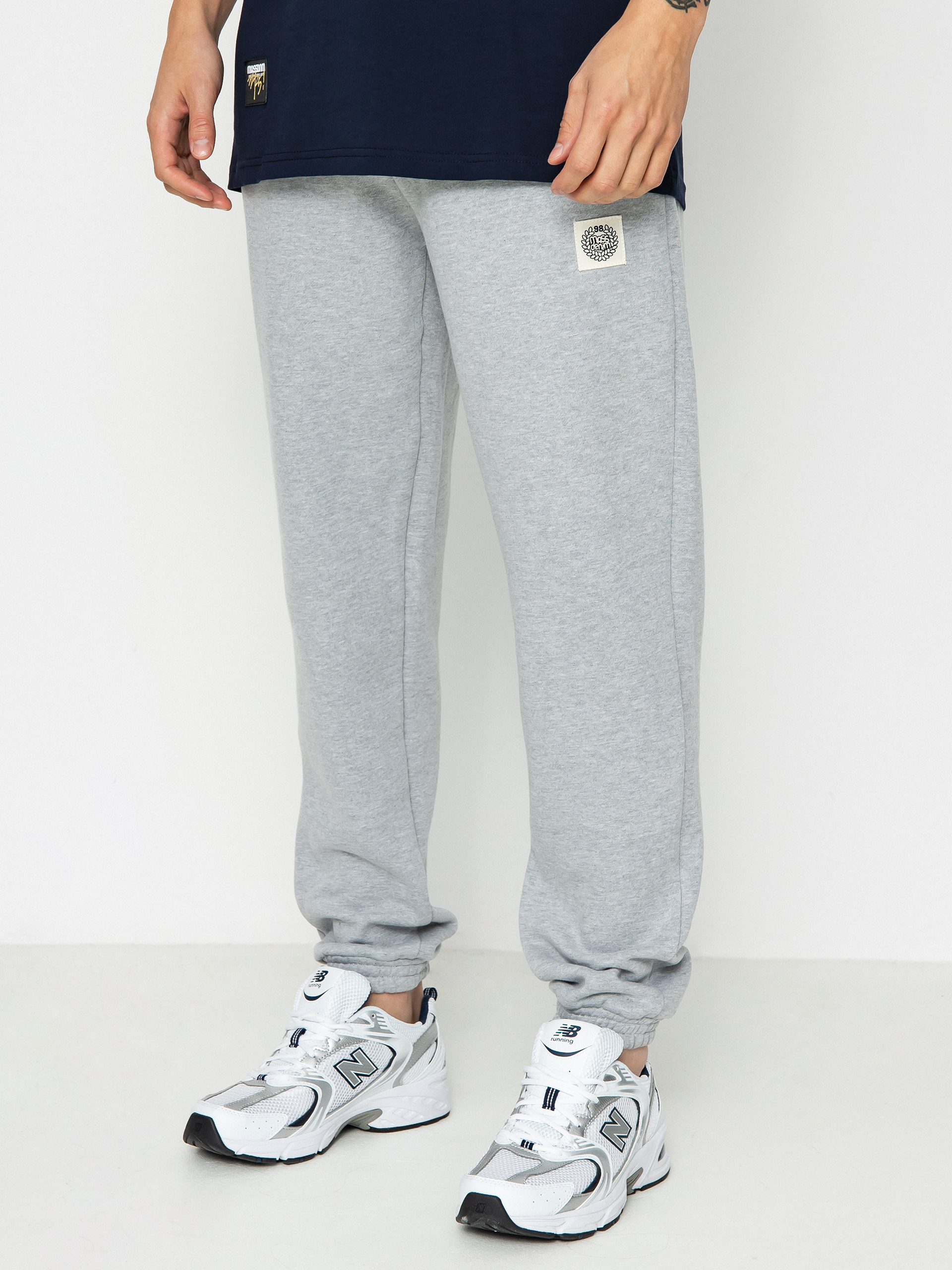 MassDnm Patch Straight Fit Hose (light heather grey)