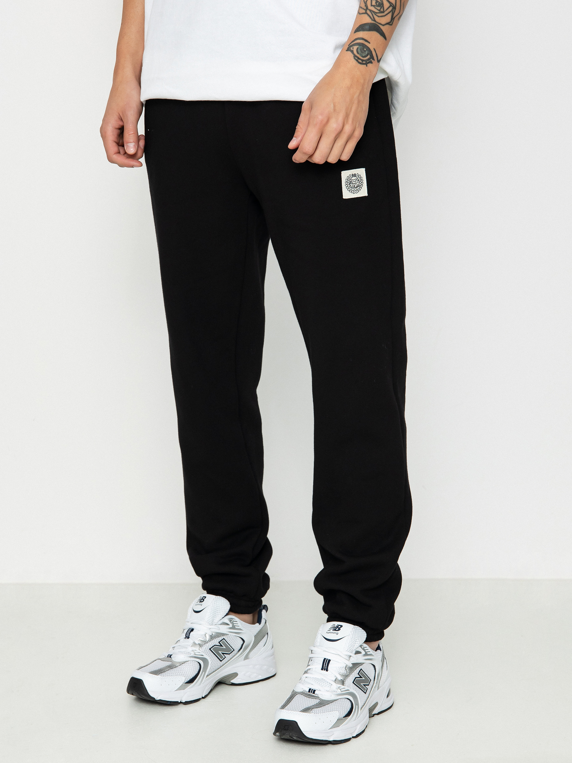 MassDnm Patch Straight Fit Pants (black)