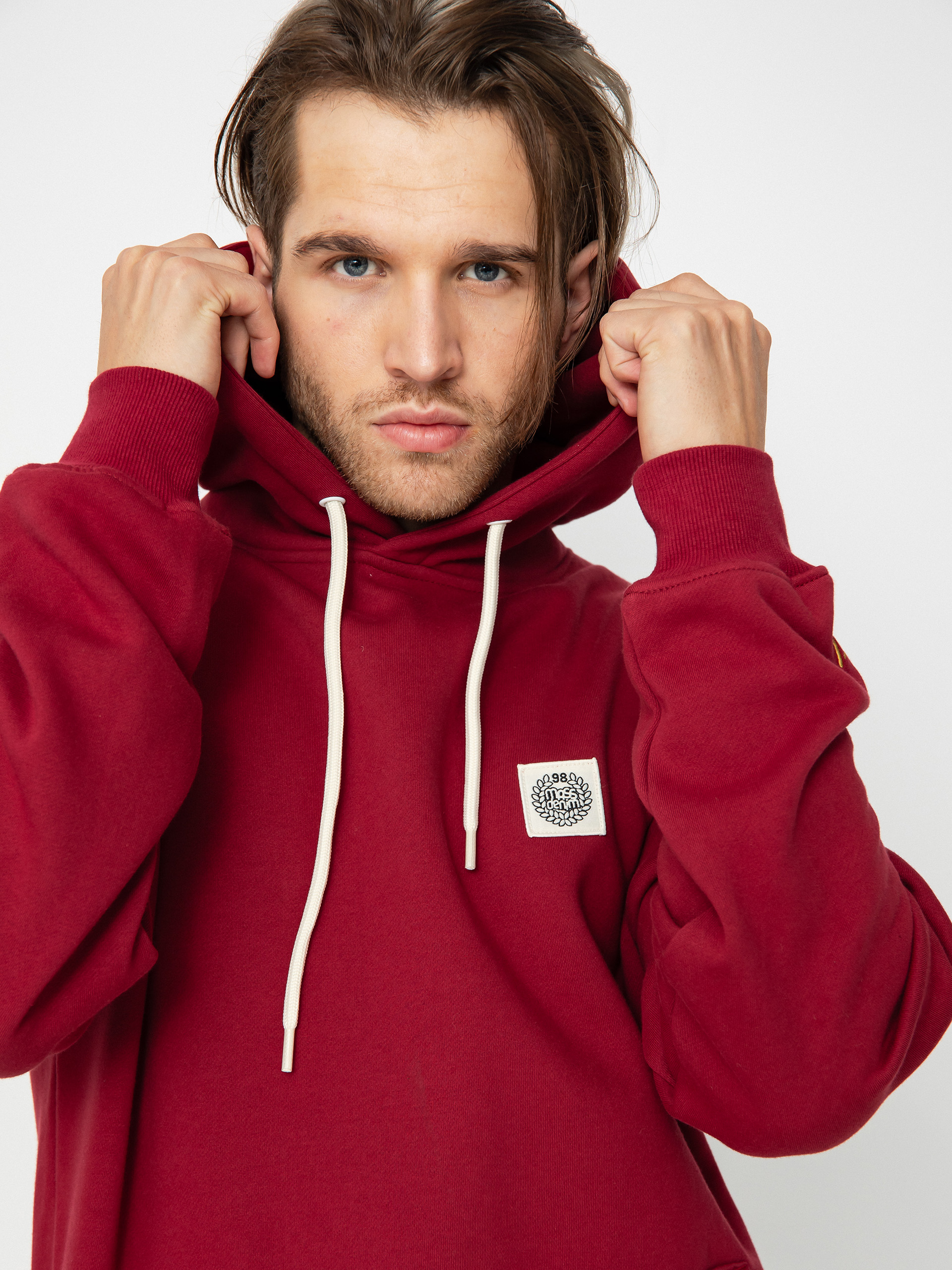 MassDnm Patch HD Hoodie (claret)