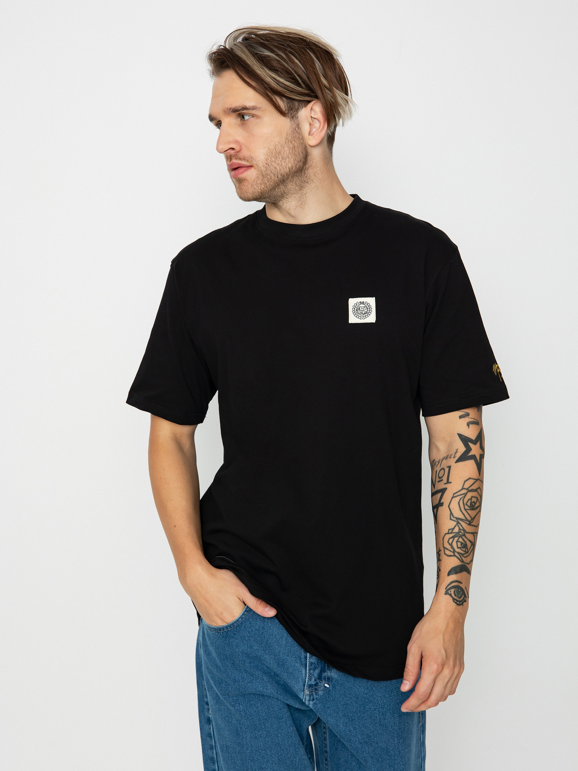 MassDnm Patch T-Shirt (black)