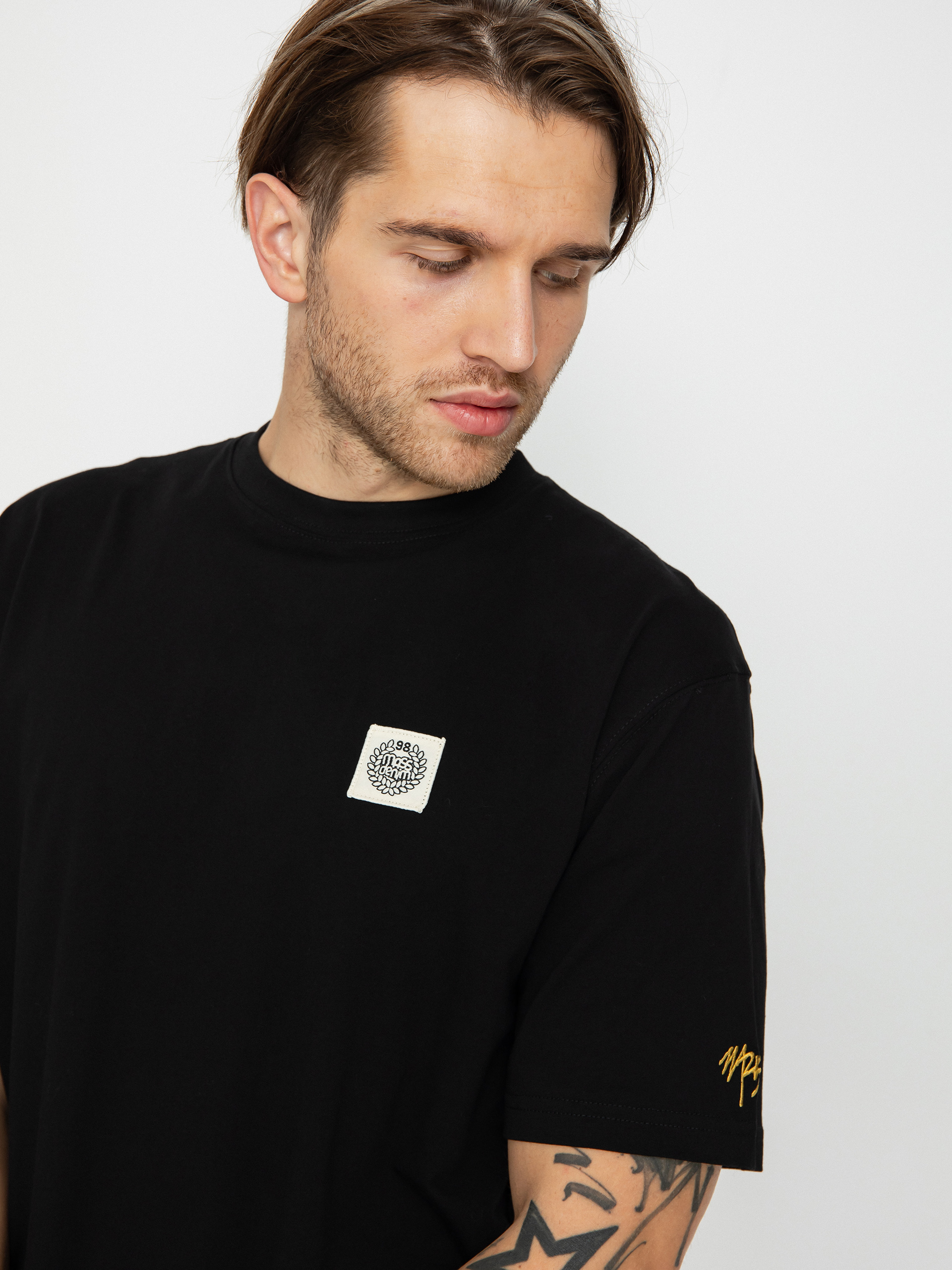 MassDnm Patch T-Shirt (black)