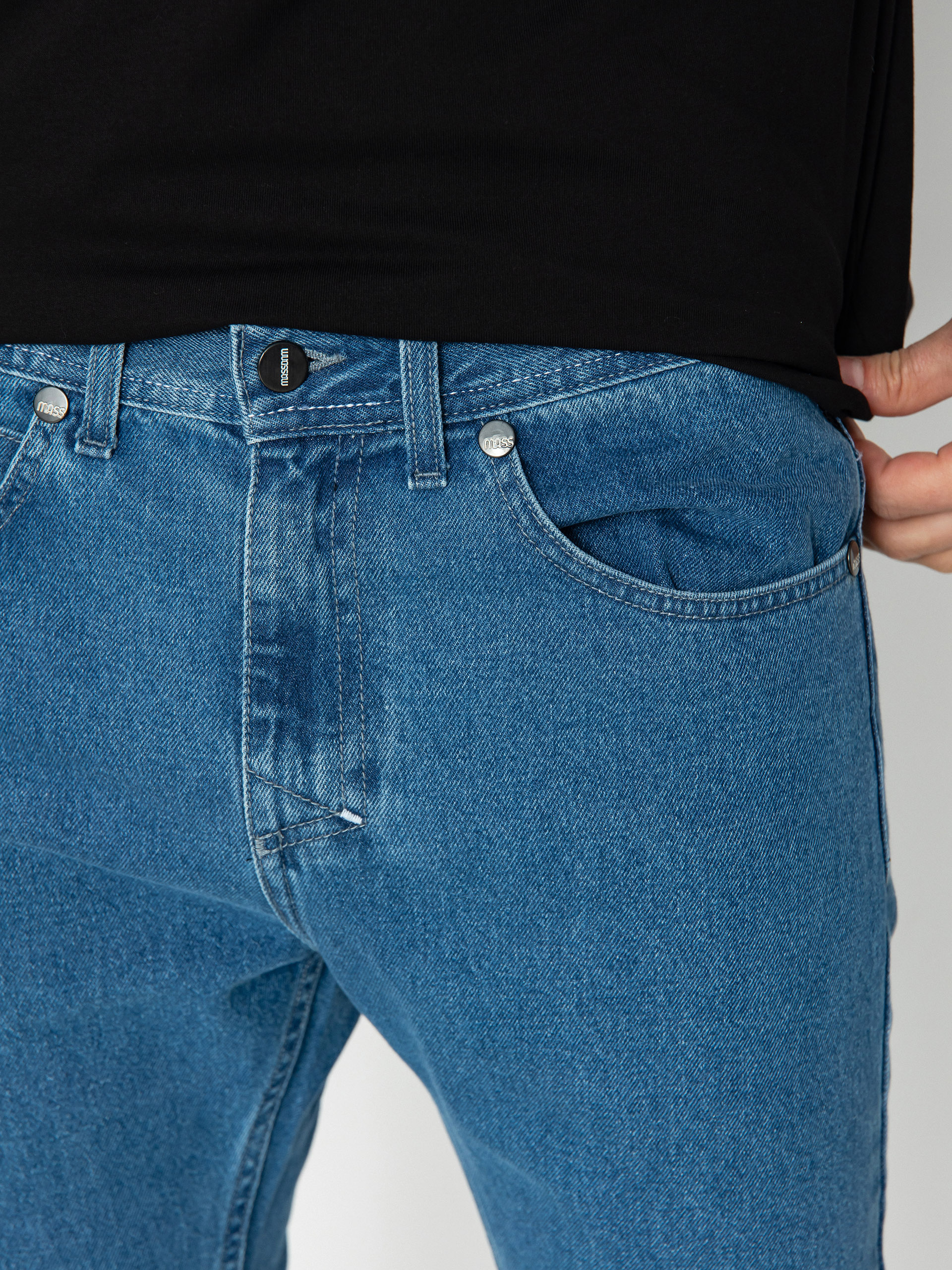 MassDnm Signature 2.0 Jeans Tapered Fit Hose (blue)