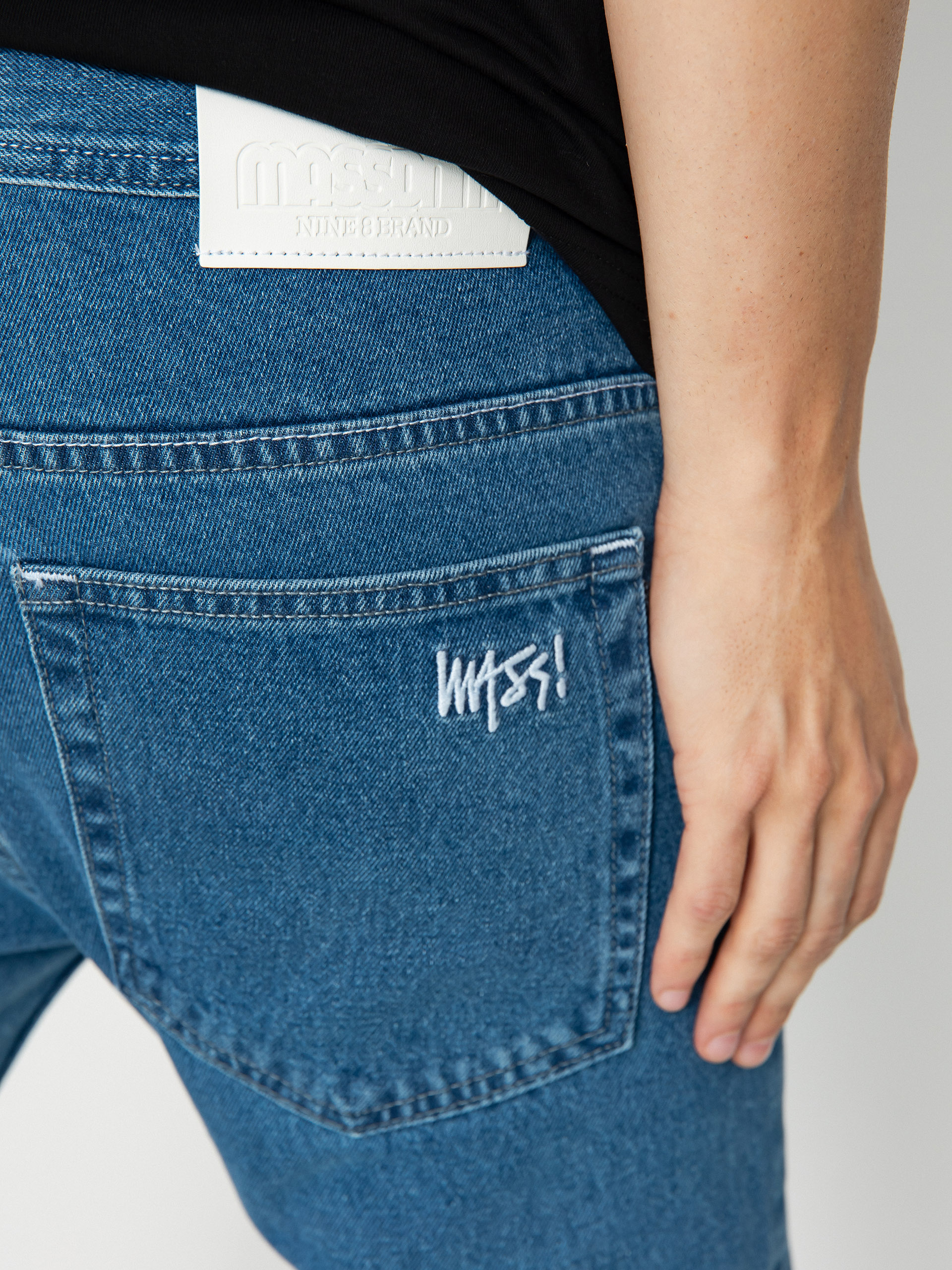 MassDnm Signature 2.0 Jeans Tapered Fit Hose (blue)